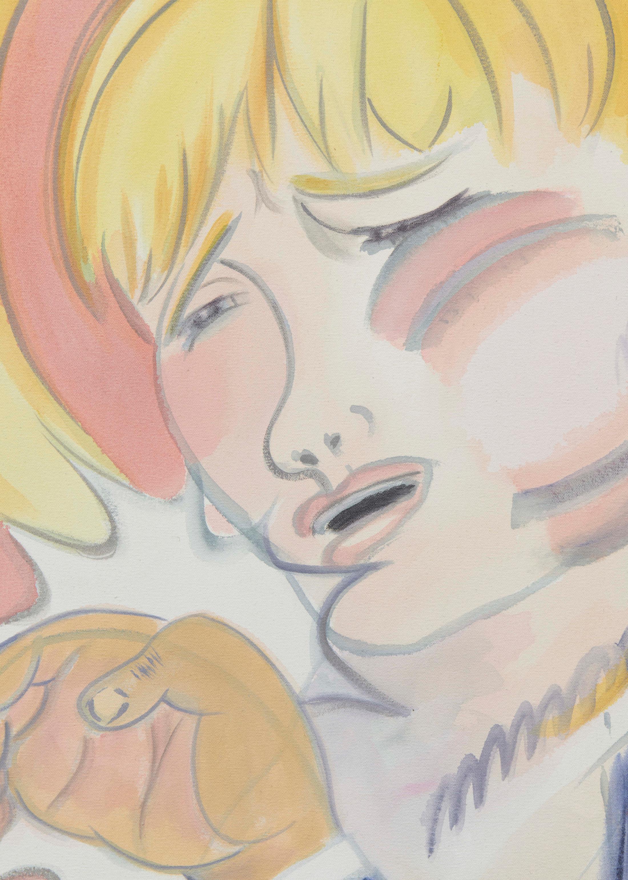 Exhibition View Groupshow «Everyday is in Eternity Bound; view on Vanessa Conte, The Visitor, 2017» at WallRiss, Fribourg, 2019 / Courtesy: the artist and WallRiss