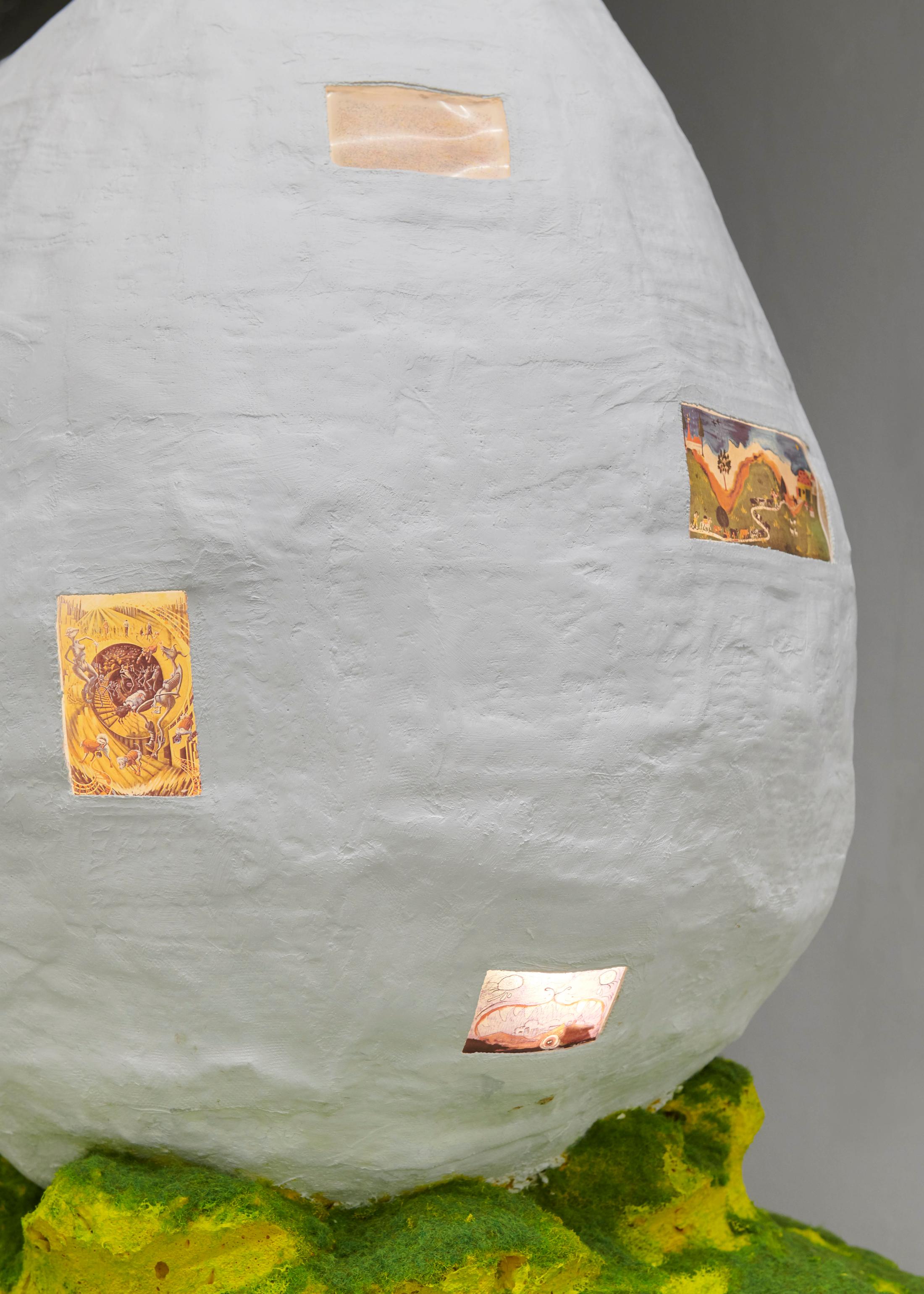 Exhibition View Groupshow «Everyday is in Eternity Bound; view on Balthazar Lovay, Hat number 13 (From the series Contexts, Steak, Ketch), 2010» at WallRiss, Fribourg, 2019 / Courtesy: the artist and WallRiss