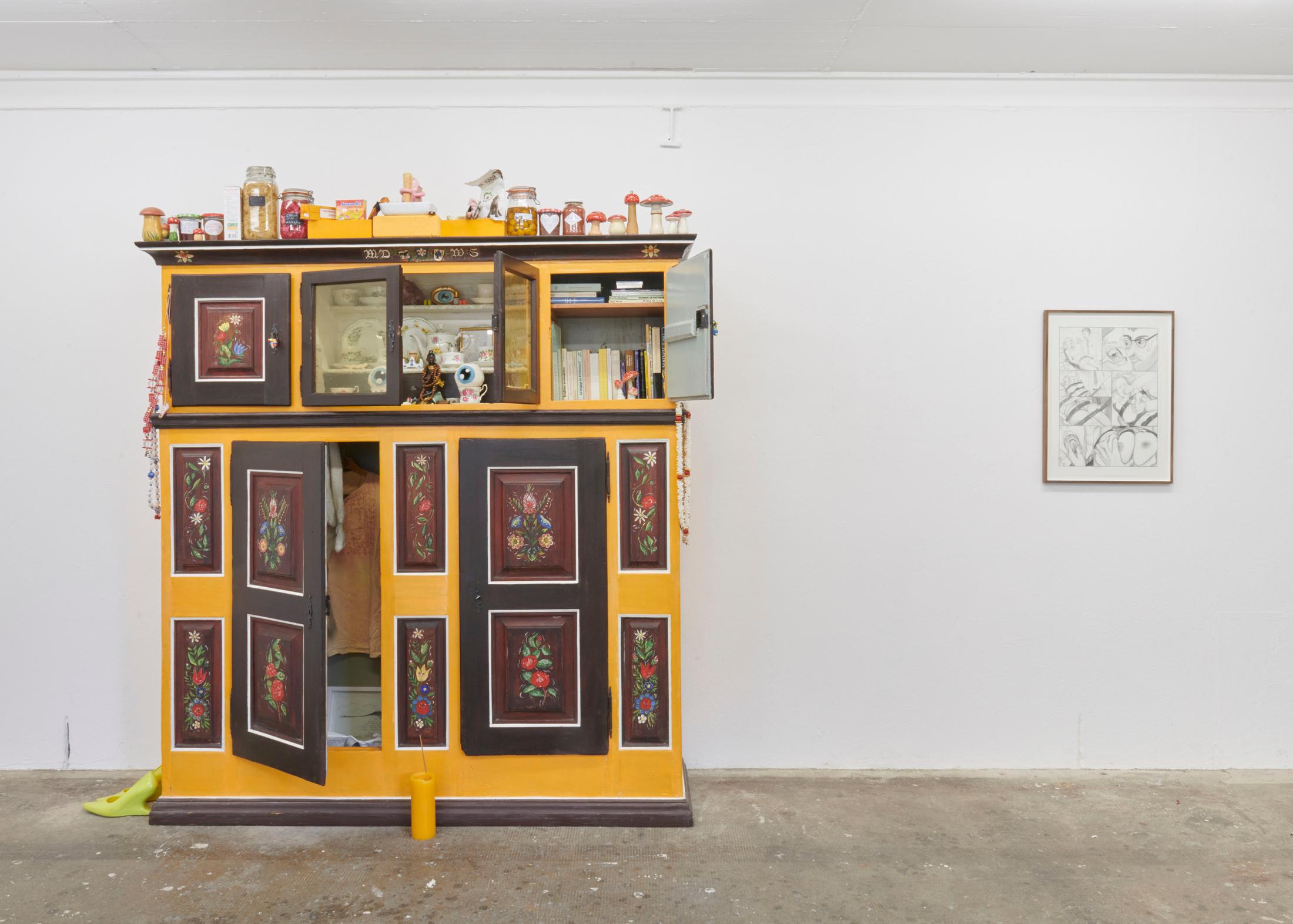 Exhibition View Groupshow «Everyday is in Eternity Bound» at WallRiss, Fribourg, 2019 / Courtesy: the artist and WallRiss