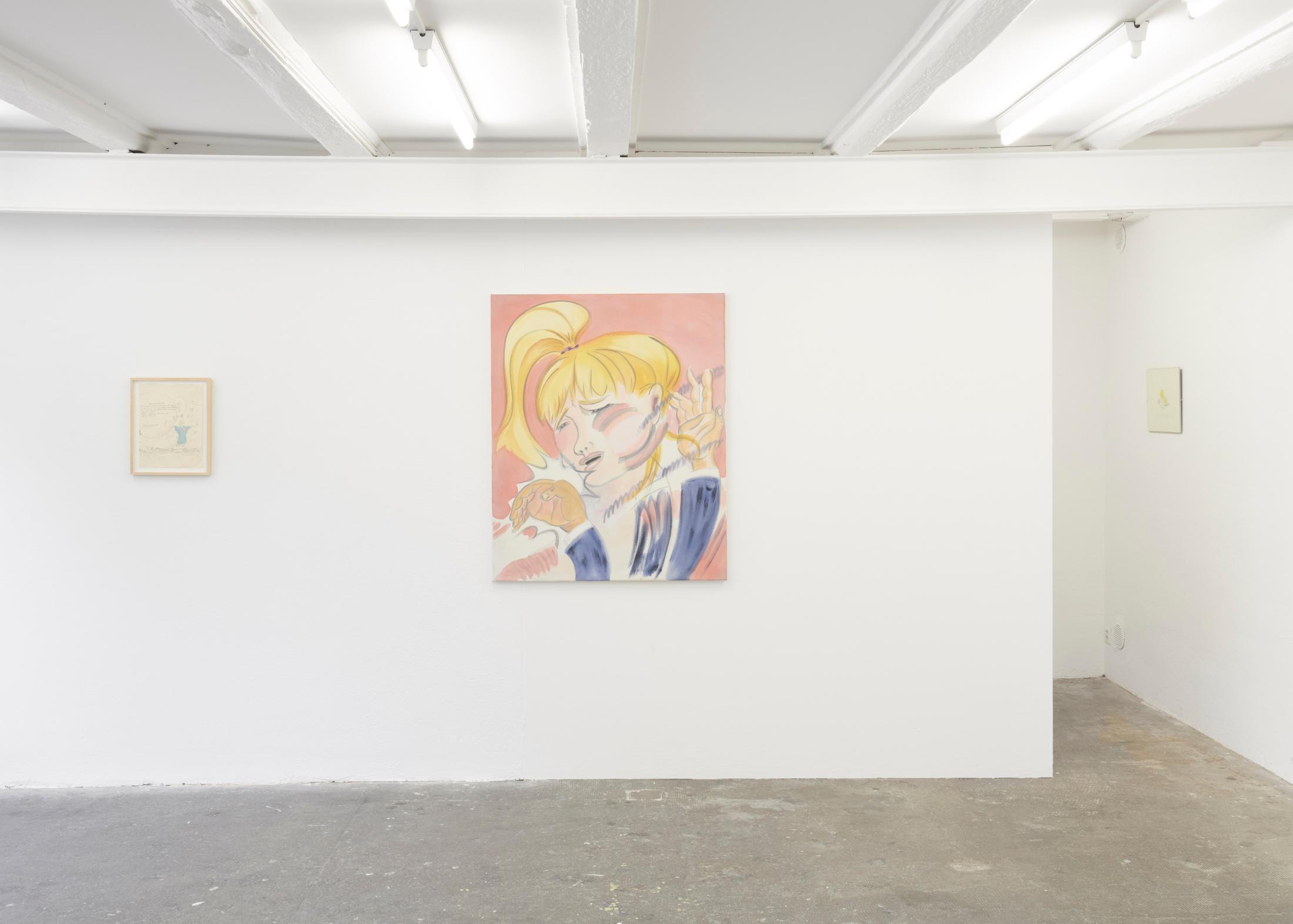Exhibition View Groupshow «Everyday is in Eternity Bound» at WallRiss, Fribourg, 2019 / Courtesy: the artist and WallRiss