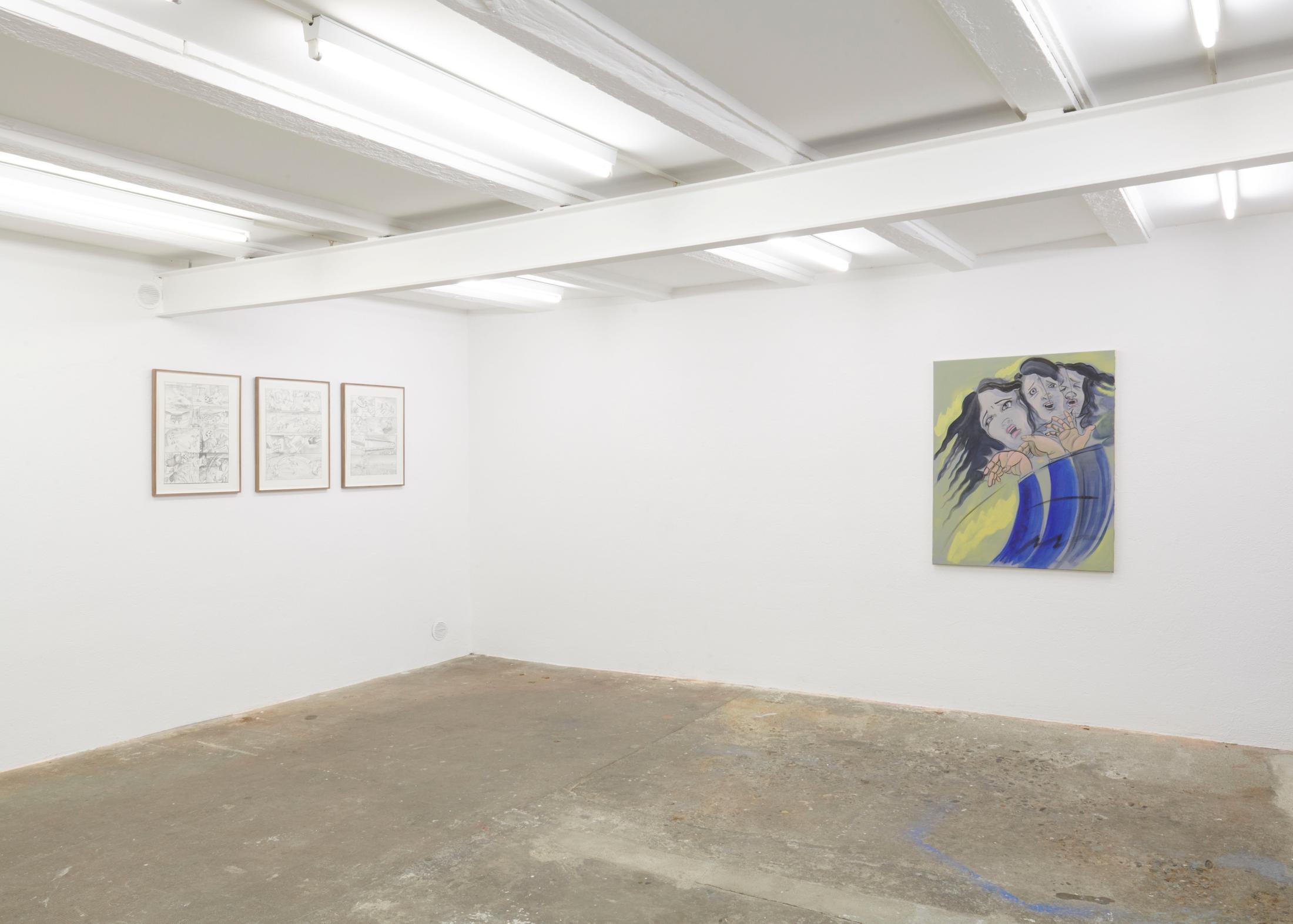 Exhibition View Groupshow «Everyday is in Eternity Bound» at WallRiss, Fribourg, 2019 / Courtesy: the artist and WallRiss