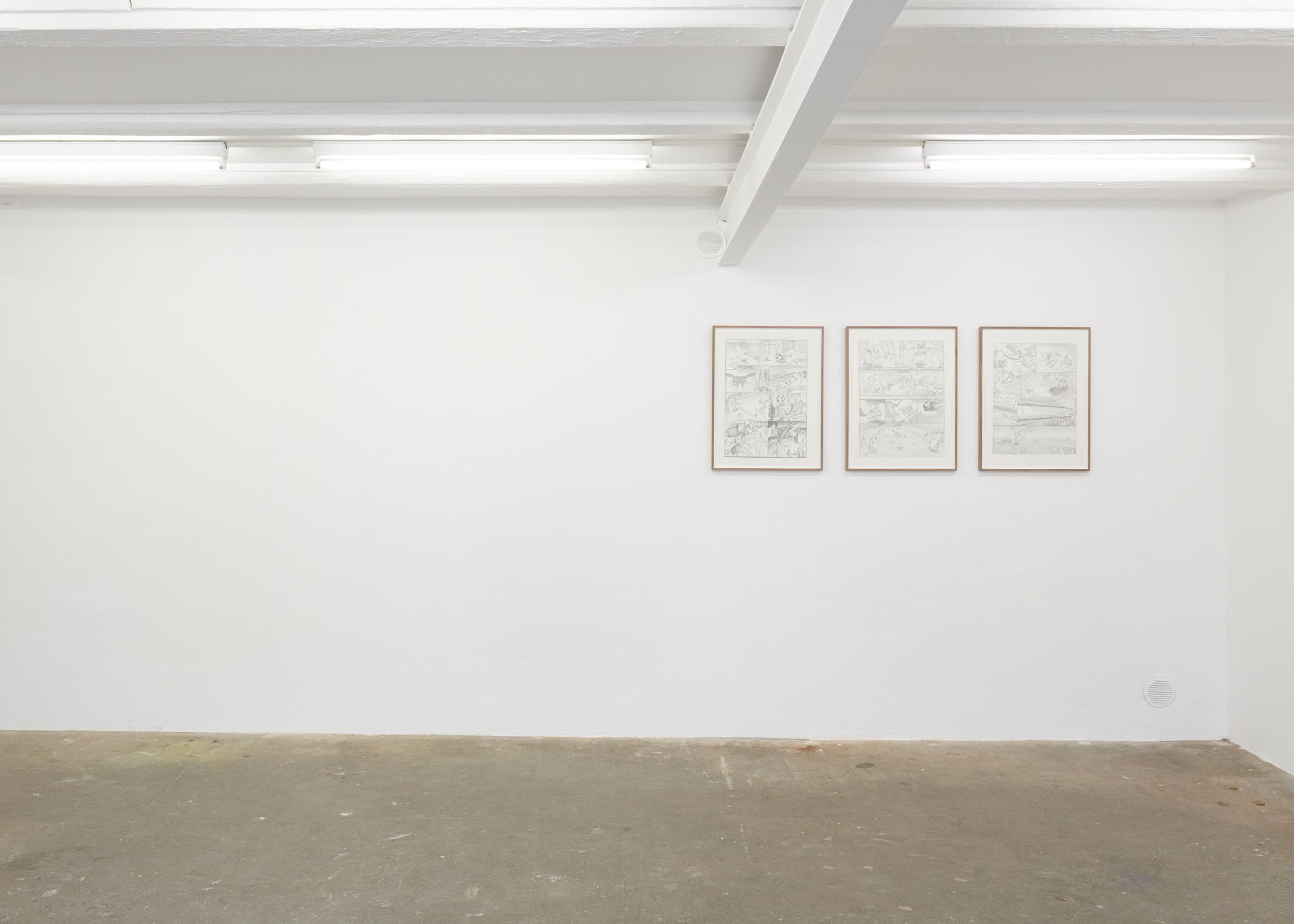 Exhibition View Groupshow «Everyday is in Eternity Bound» at WallRiss, Fribourg, 2019 / Courtesy: the artist and WallRiss