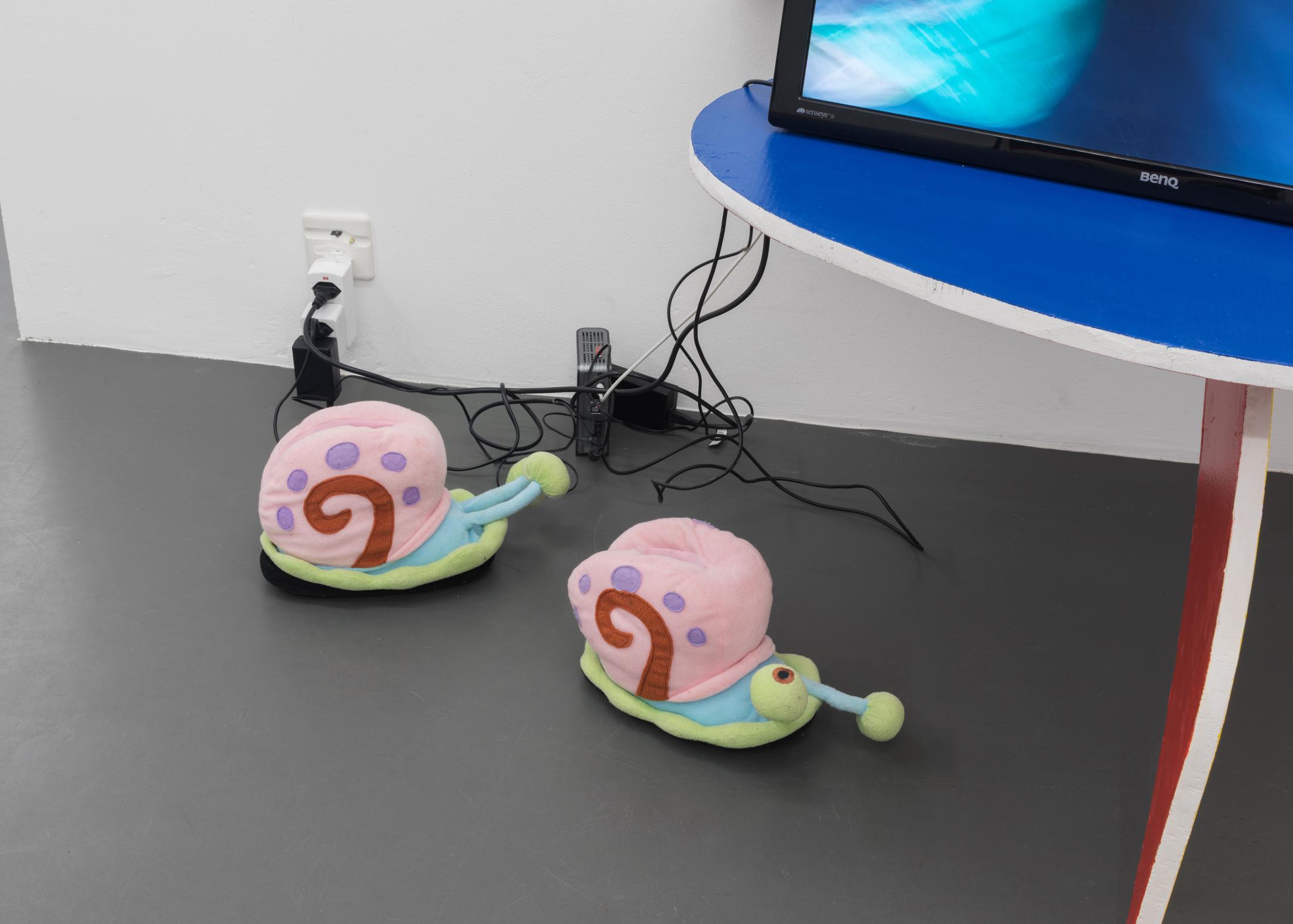 Exhibition View Veit Laurent Kurz "Aspects of Arriving" at Weiss Falk / Courtesy: Weiss Falk and the artist