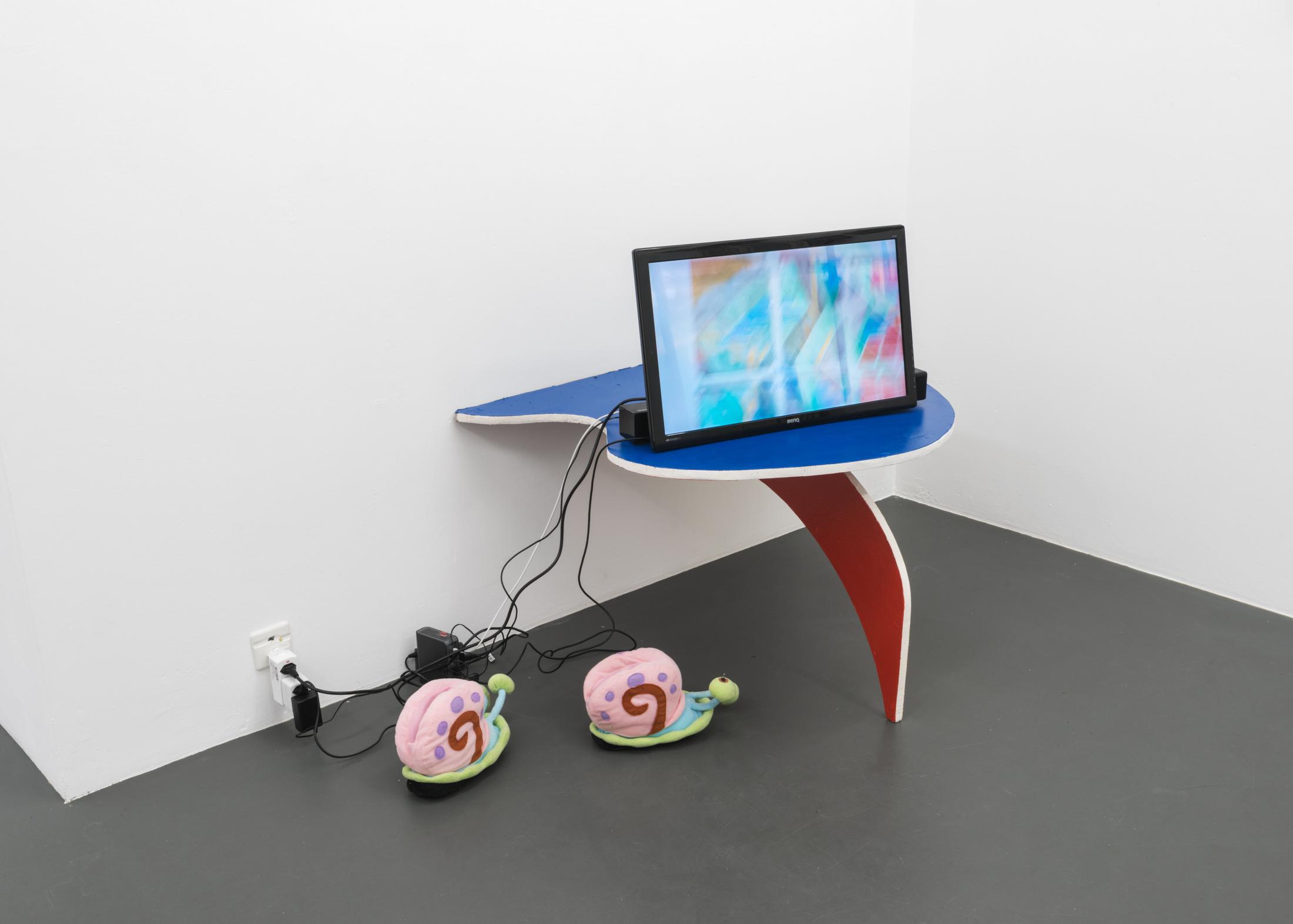 Exhibition View Veit Laurent Kurz "Aspects of Arriving" at Weiss Falk / Courtesy: Weiss Falk and the artist