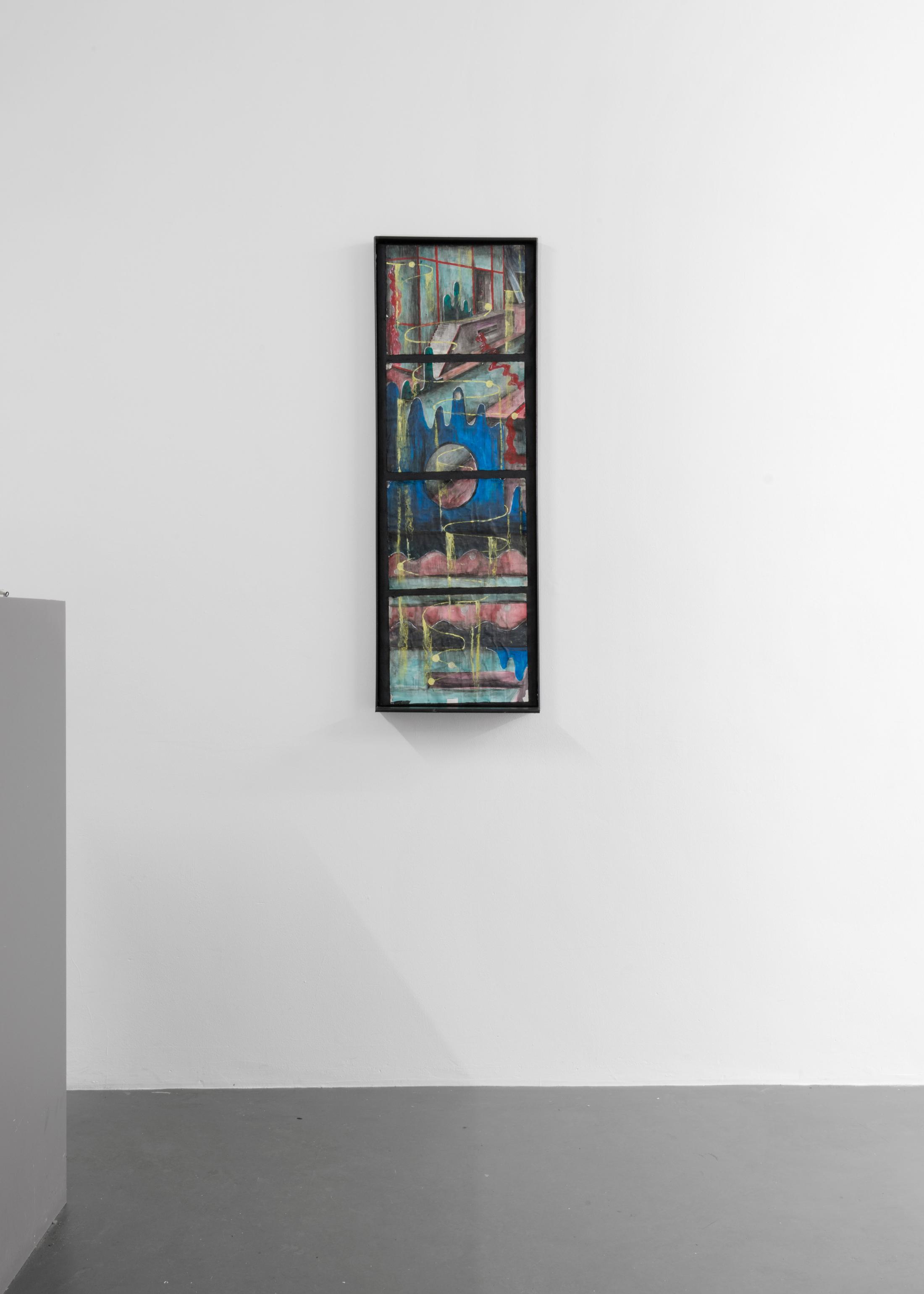 Exhibition View Veit Laurent Kurz "Aspects of Arriving" at Weiss Falk / Courtesy: Weiss Falk and the artist