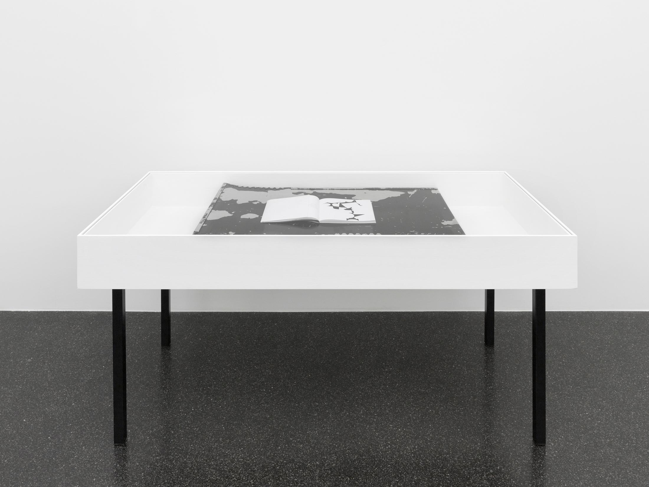 Exhibition View Virginia Overton Soloshow «Fresh Hot Pizza; view on Untitled, 2019» at Galerie Francesca Pia, Zurich, 2019 / Photo: Annik Wetter / Courtesy the artist and Galerie Francesca Pia