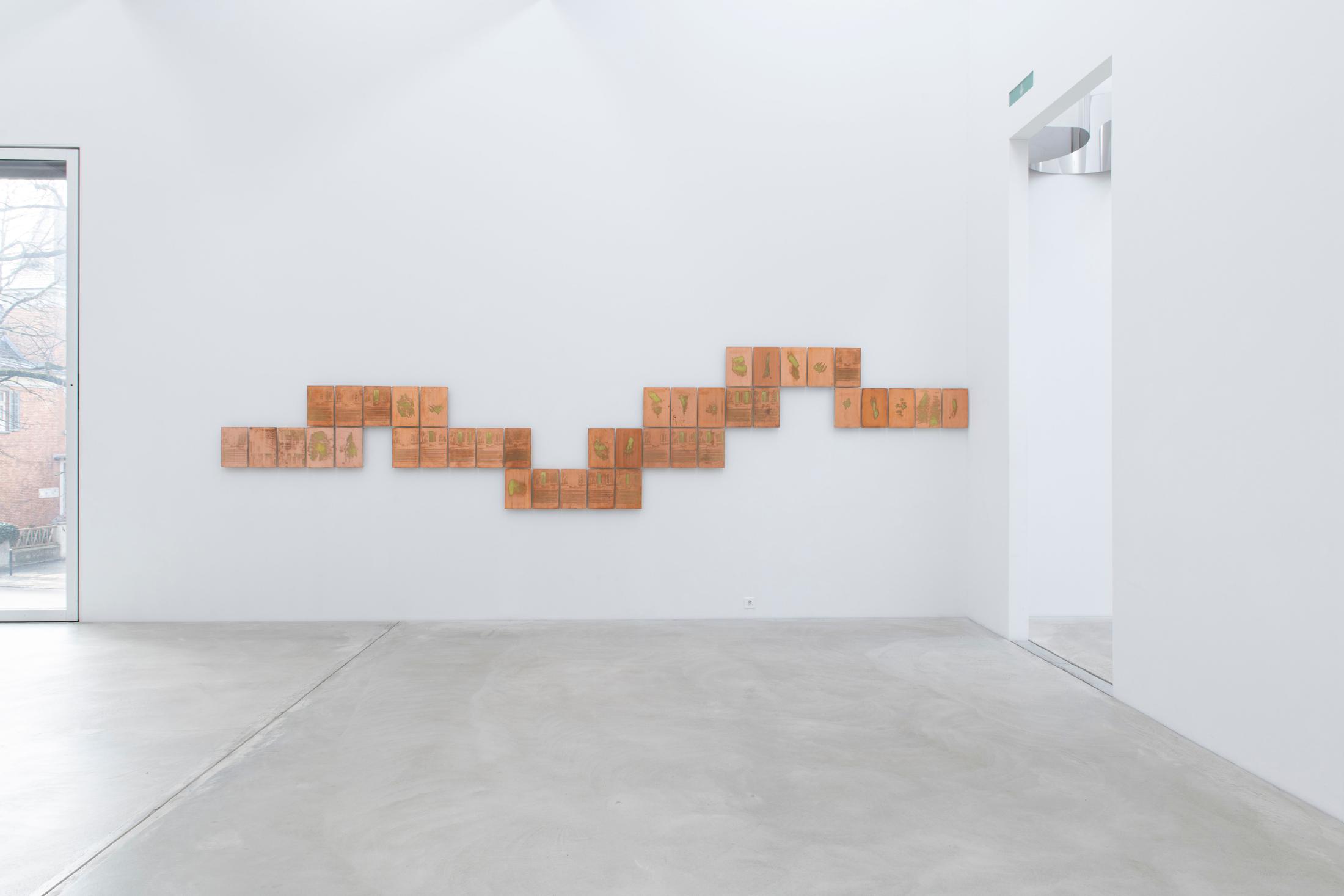 Exhibition View Walead Beshty Soloshow «Standard Deviations» at Kunst Museum Winterthur, Winterthur, 2020 / Photo: Reto Kaufmann / Courtesy: the artist and Kunst Museum Winterthur