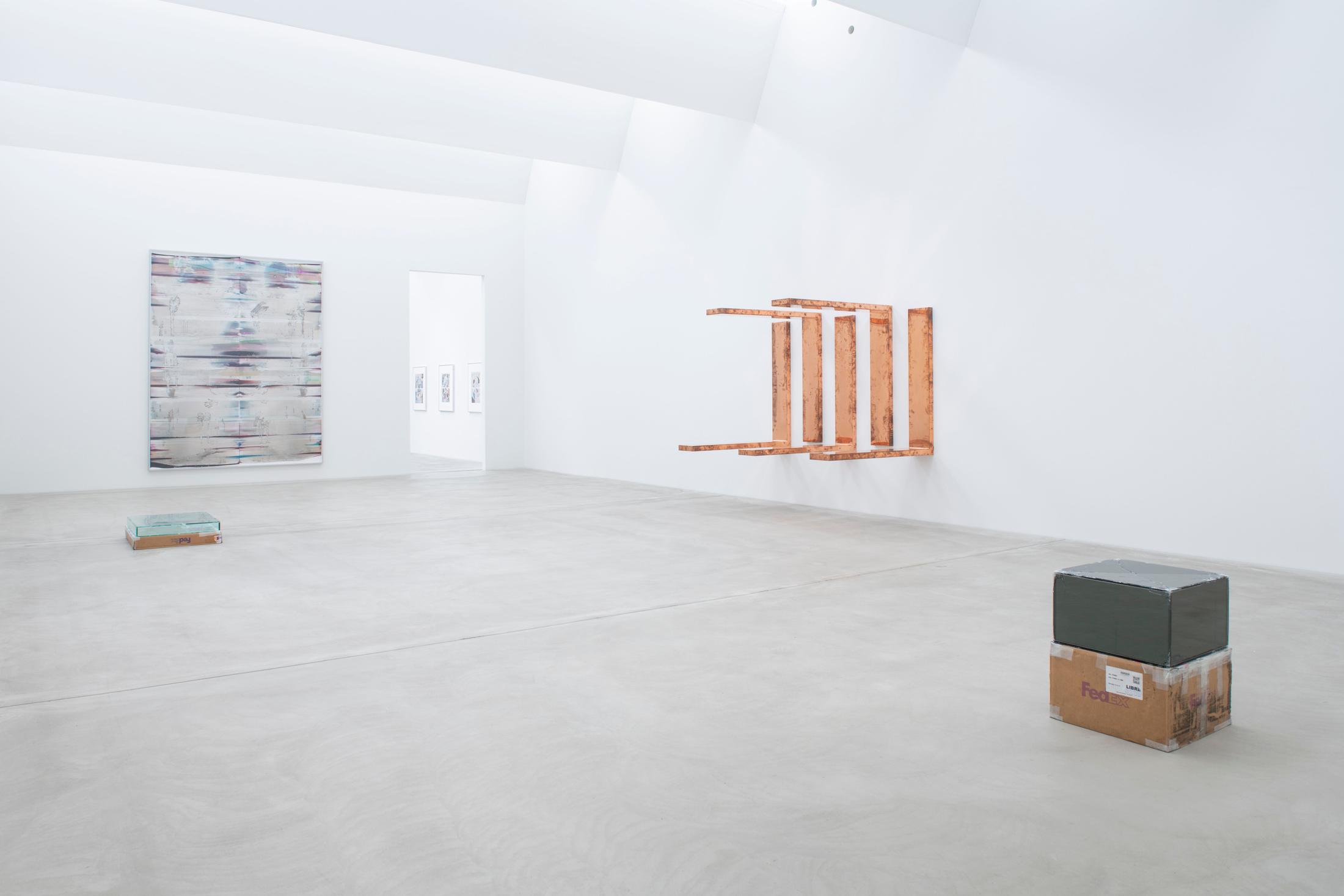Exhibition View Walead Beshty Soloshow «Standard Deviations» at Kunst Museum Winterthur, Winterthur, 2020 / Photo: Reto Kaufmann / Courtesy: the artist and Kunst Museum Winterthur