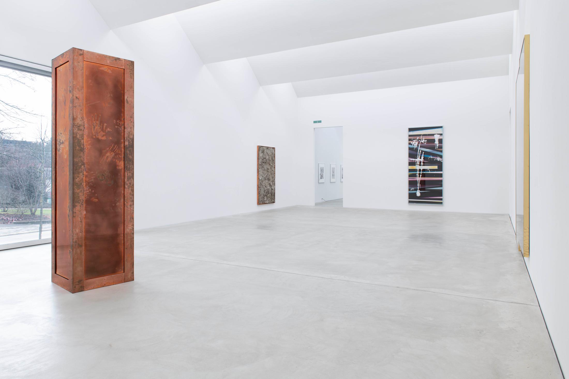 Exhibition View Walead Beshty Soloshow «Standard Deviations» at Kunst Museum Winterthur, Winterthur, 2020 / Photo: Reto Kaufmann / Courtesy: the artist and Kunst Museum Winterthur