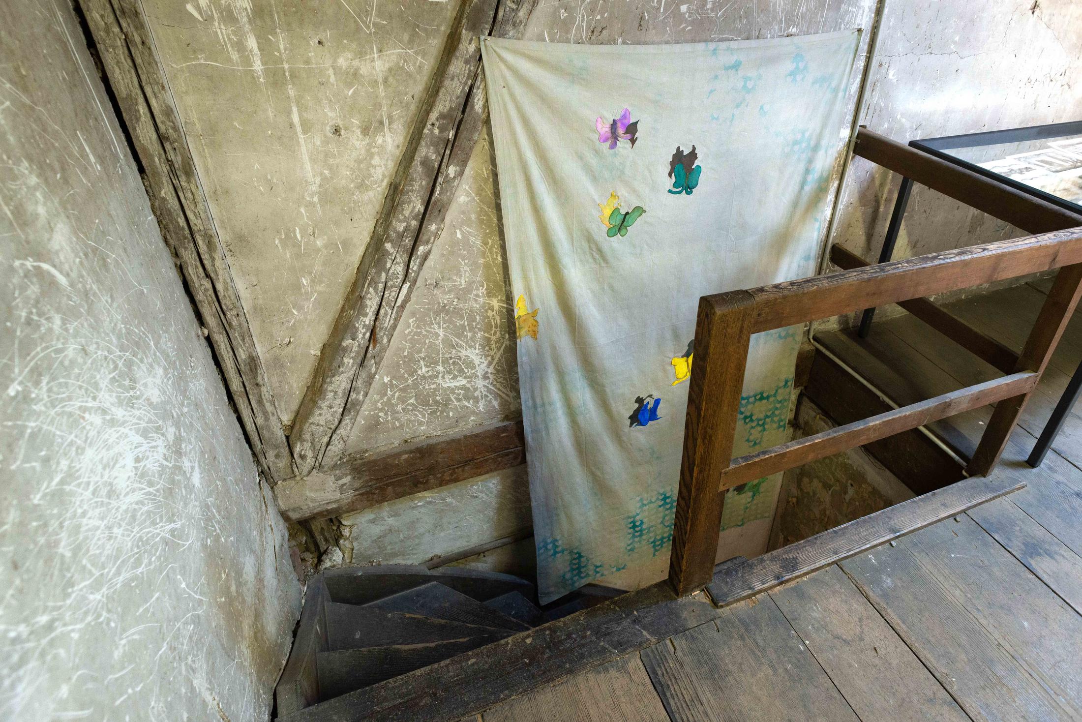 Exhibition View Groupshow «Watercolours, Chapter I» at Weiss Falk, Basel, 2020 / Photo: Flavio Karrer / Courtesy: the artists and Weiss Falk