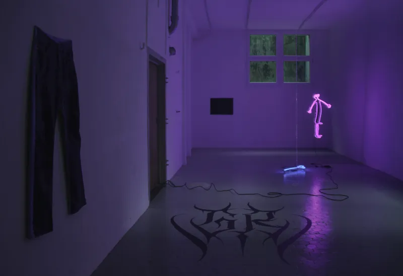 Exhibition View Group Show «What does Anything mean? Basically» at Sgomento, Zurich, 2022 / Photo: SZ / Courtesy: the artists and Sgomento