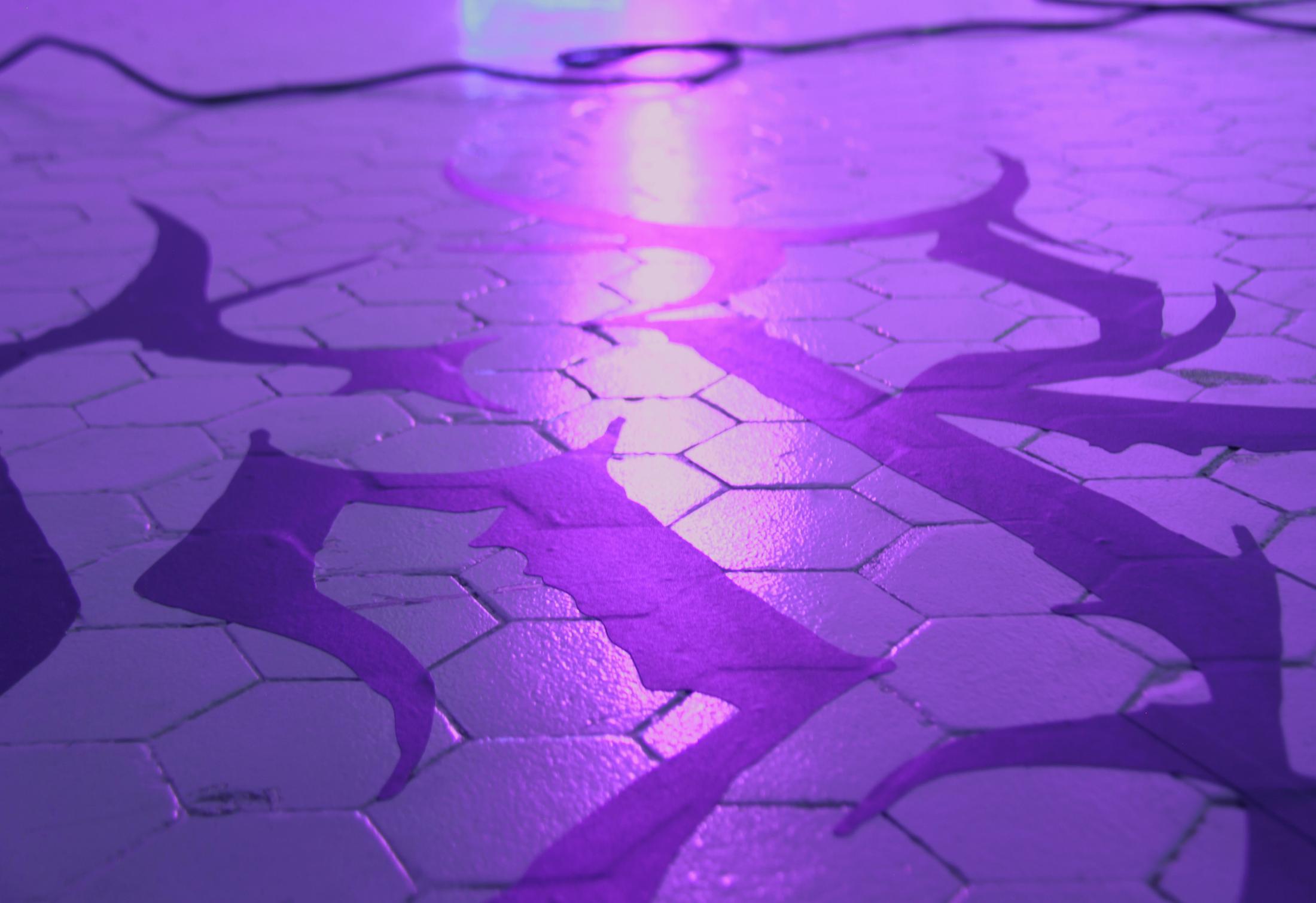 Exhibition View Group Show «What does Anything mean? Basically; view on Christophe Szpajdel, Untitled, 2022» at Sgomento, Zurich, 2022 / Photo: SZ / Courtesy: the artists and Sgomento