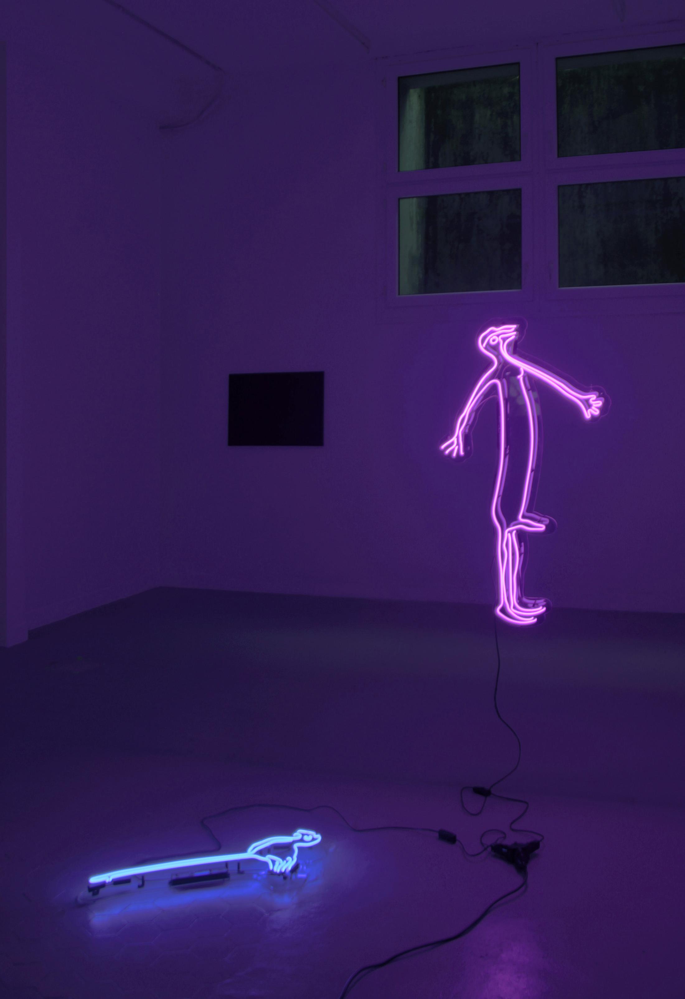 Exhibition View Group Show «What does Anything mean? Basically» at Sgomento, Zurich, 2022 / Photo: SZ / Courtesy: the artists and Sgomento