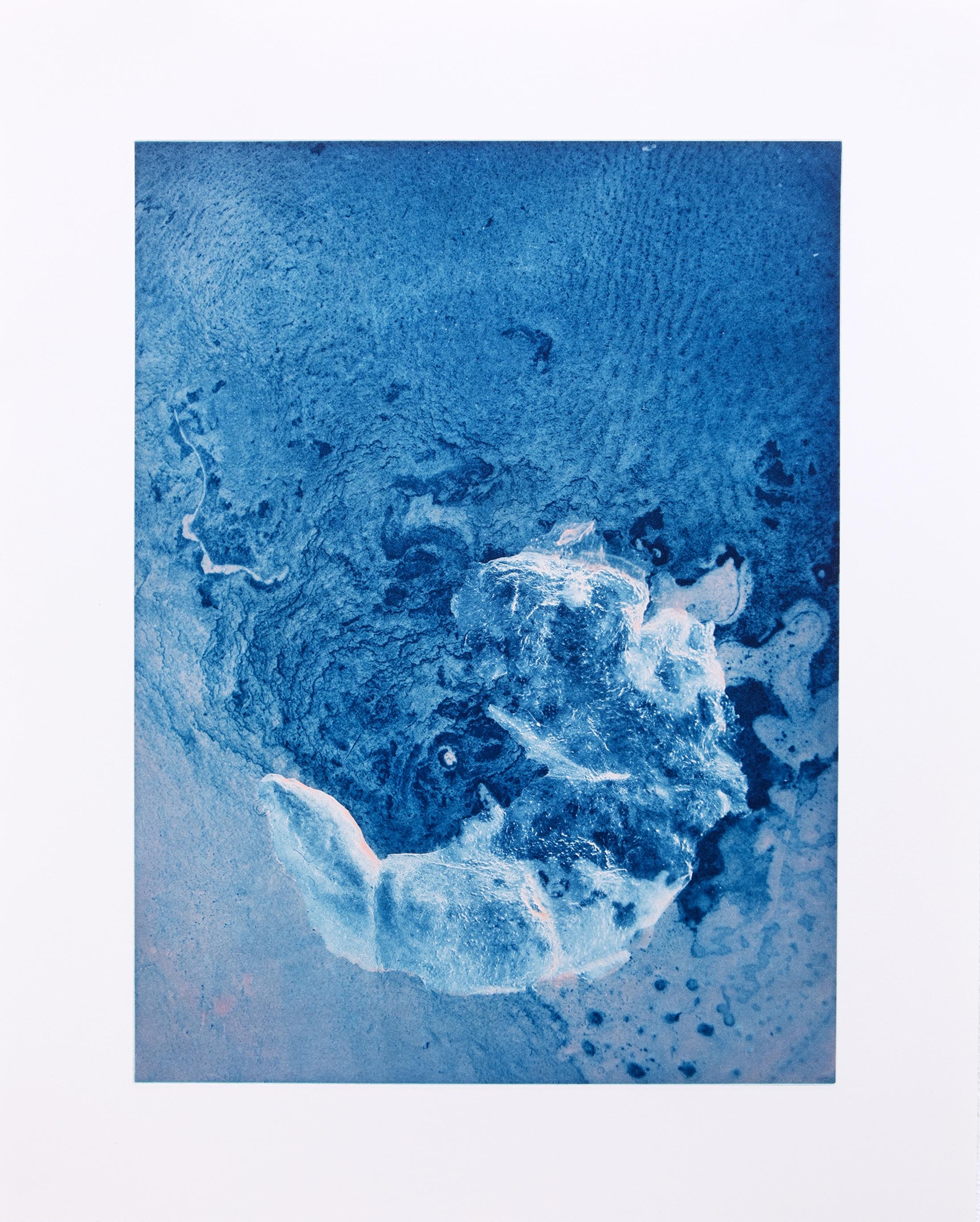 Exhibition View Groupshow «When color becomes form; view on Vanessa BIlly, Memoire Cellulaire (marine), 2019/20, Heliogravure, Edition of 20» at VFO, Zurich, 2020 / Photo: Bernhard Strauss / Courtesy: the artists and VFO