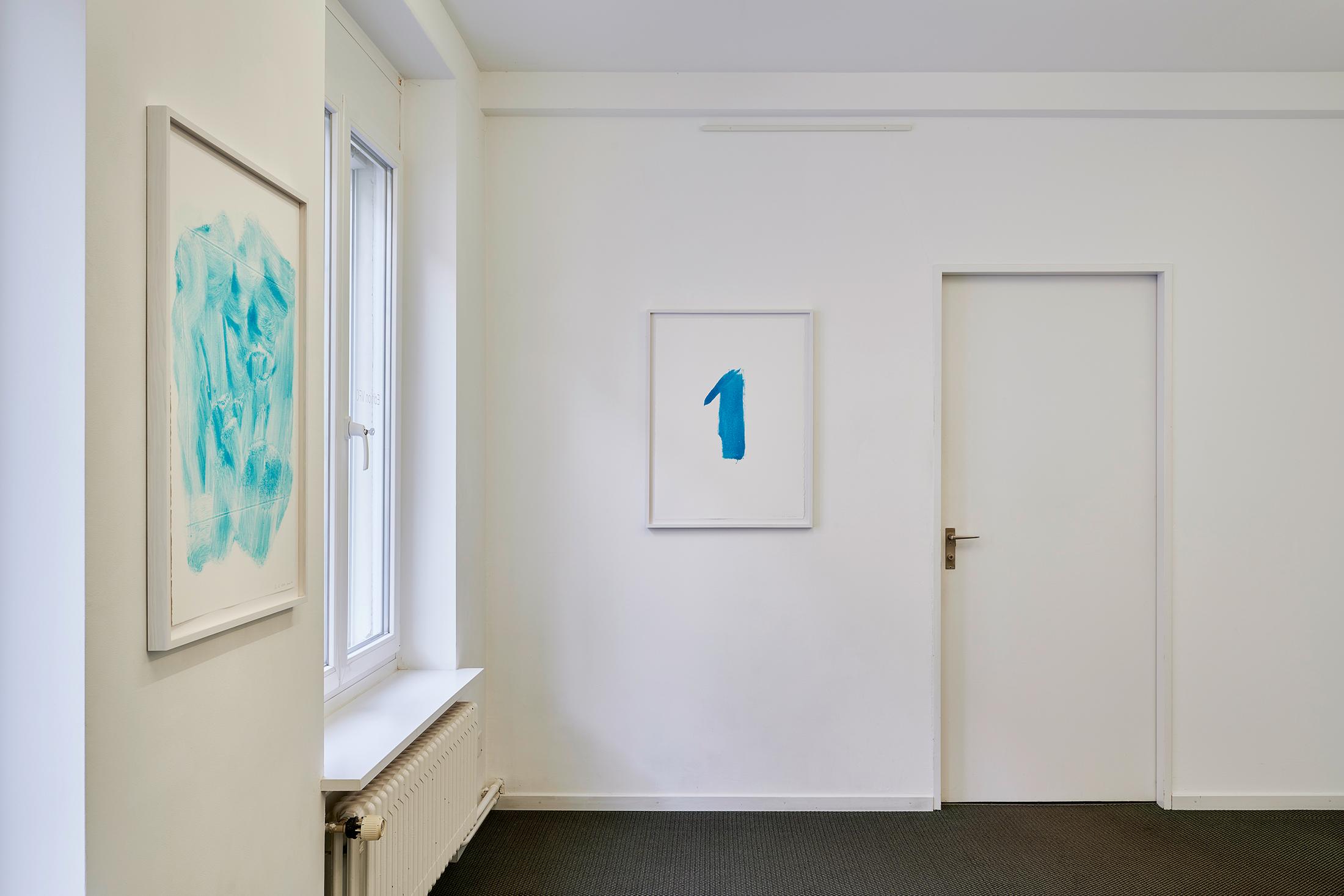 Exhibition View Groupshow «When color becomes form» at VFO, Zurich, 2020 / Photo: Bernhard Strauss / Courtesy: the artists and VFO