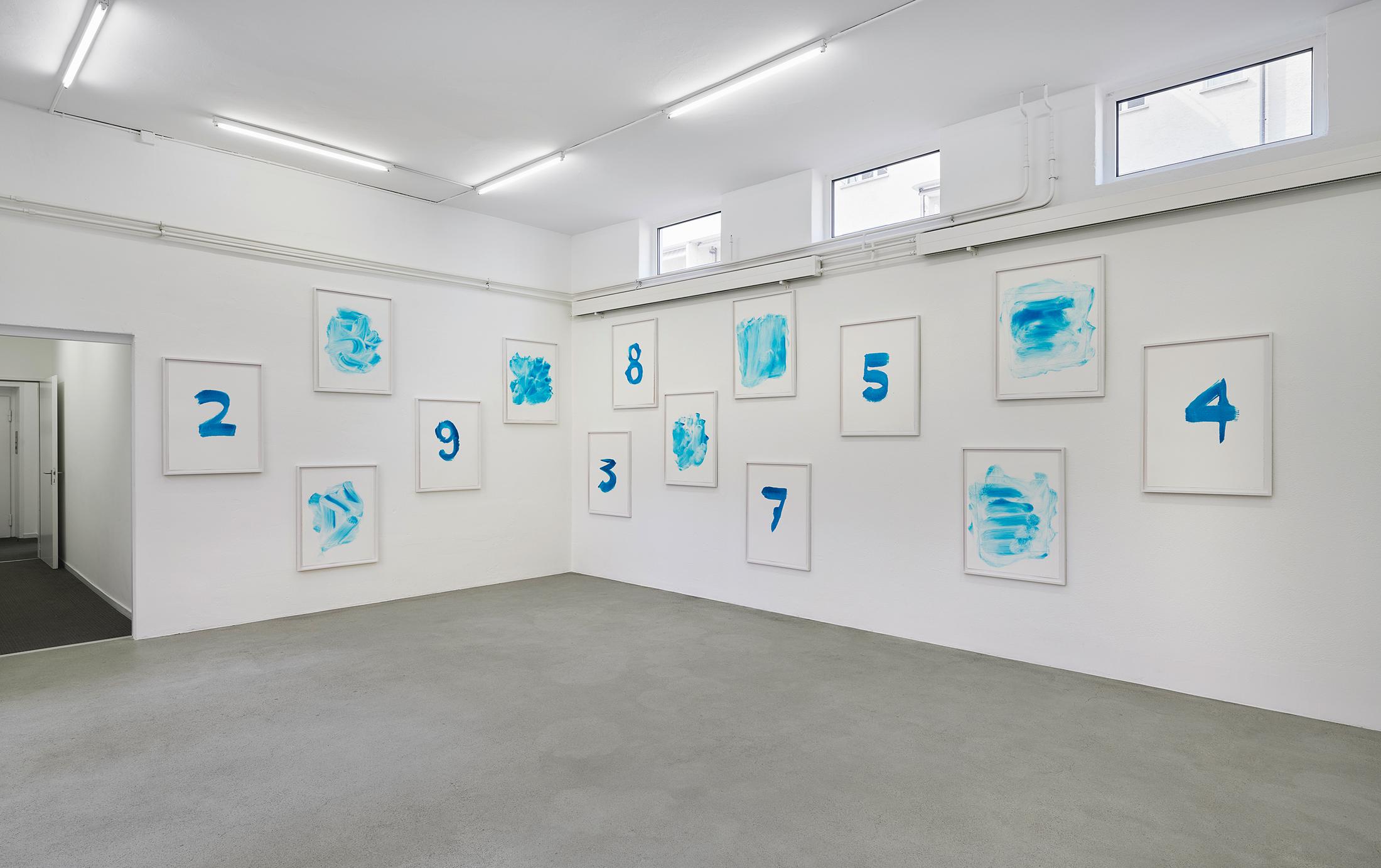 Exhibition View Groupshow «When color becomes form» at VFO, Zurich, 2020 / Photo: Bernhard Strauss / Courtesy: the artists and VFO