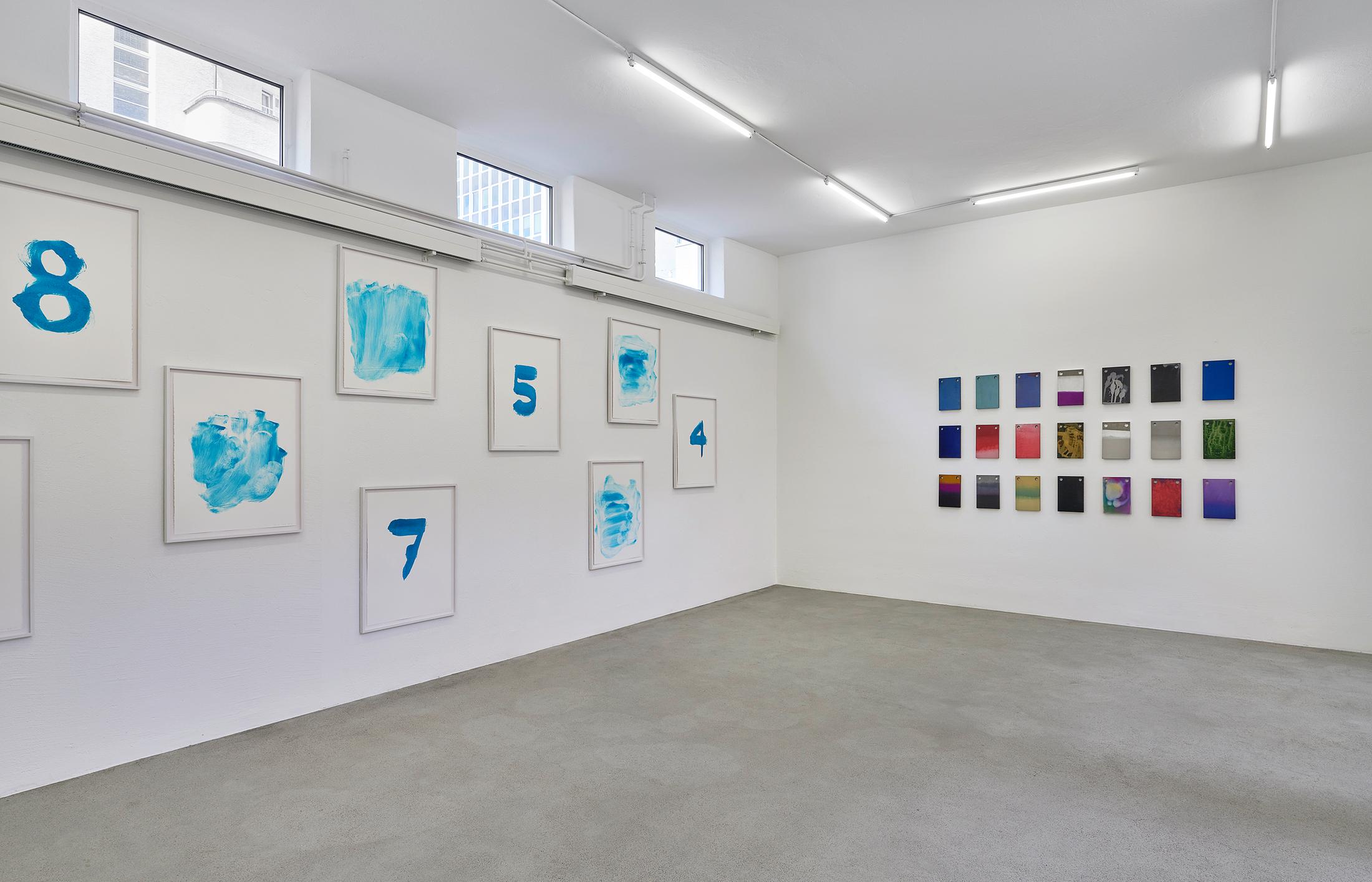 Exhibition View Groupshow «When color becomes form» at VFO, Zurich, 2020 / Photo: Bernhard Strauss / Courtesy: the artists and VFO