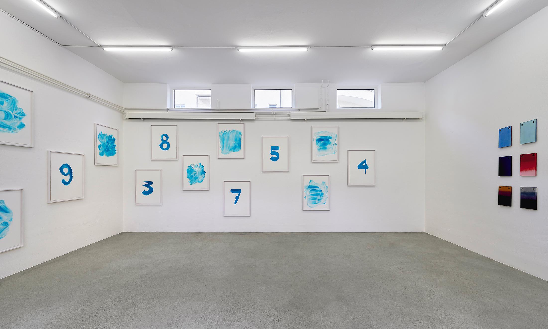 Exhibition View Groupshow «When color becomes form» at VFO, Zurich, 2020 / Photo: Bernhard Strauss / Courtesy: the artists and VFO