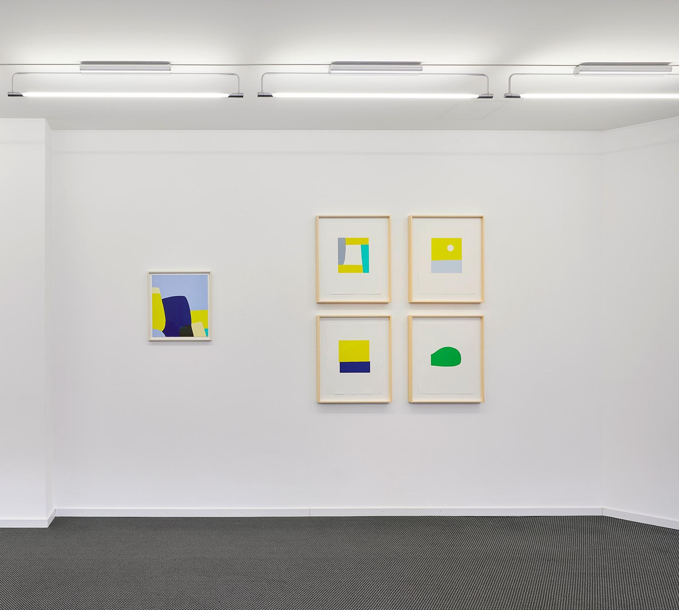 Exhibition View Groupshow «When color becomes form» at VFO, Zurich, 2020 / Photo: Bernhard Strauss / Courtesy: the artists and VFO