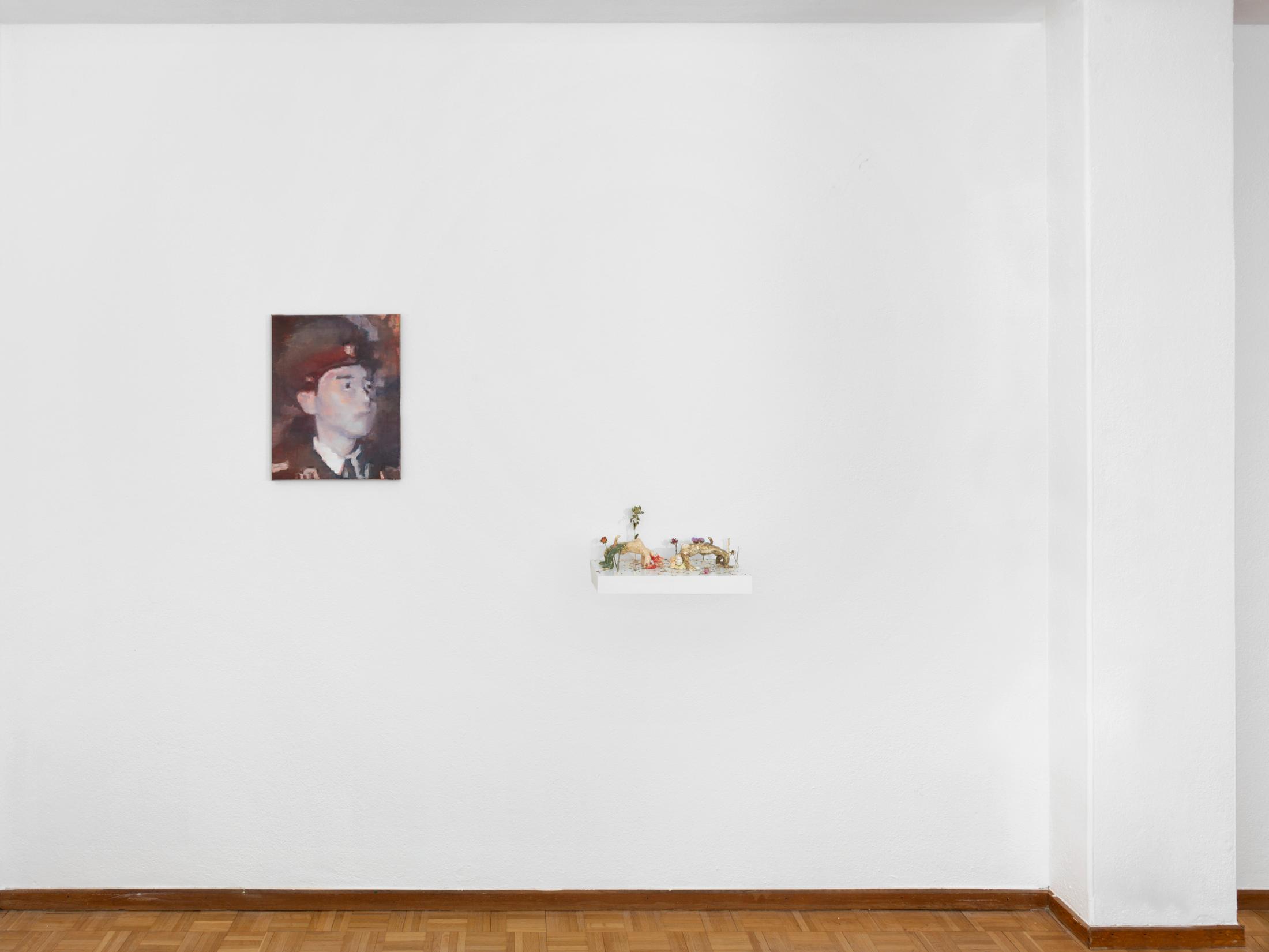 Exhibition View Group Show «When Red and White ain’t so Black and White» at Sentiment, Zurich, 2022 / Photo: Julien Gremaud / Courtesy: the artists and Sentiment