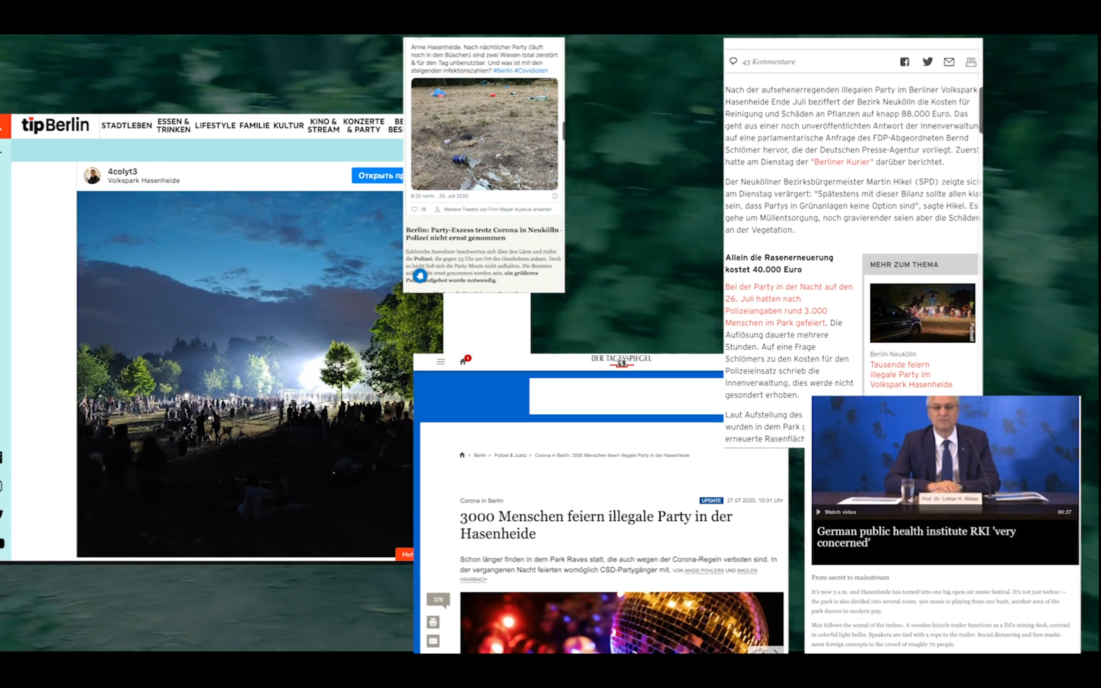 Exhibition View Group Show «When Red and White ain’t so Black and White, view on Sergey Shabohin, Mandrake Gardens, 2020» at Sentiment, Zurich, 2022 / Photo: Julien Gremaud / Courtesy: the artists and Sentiment