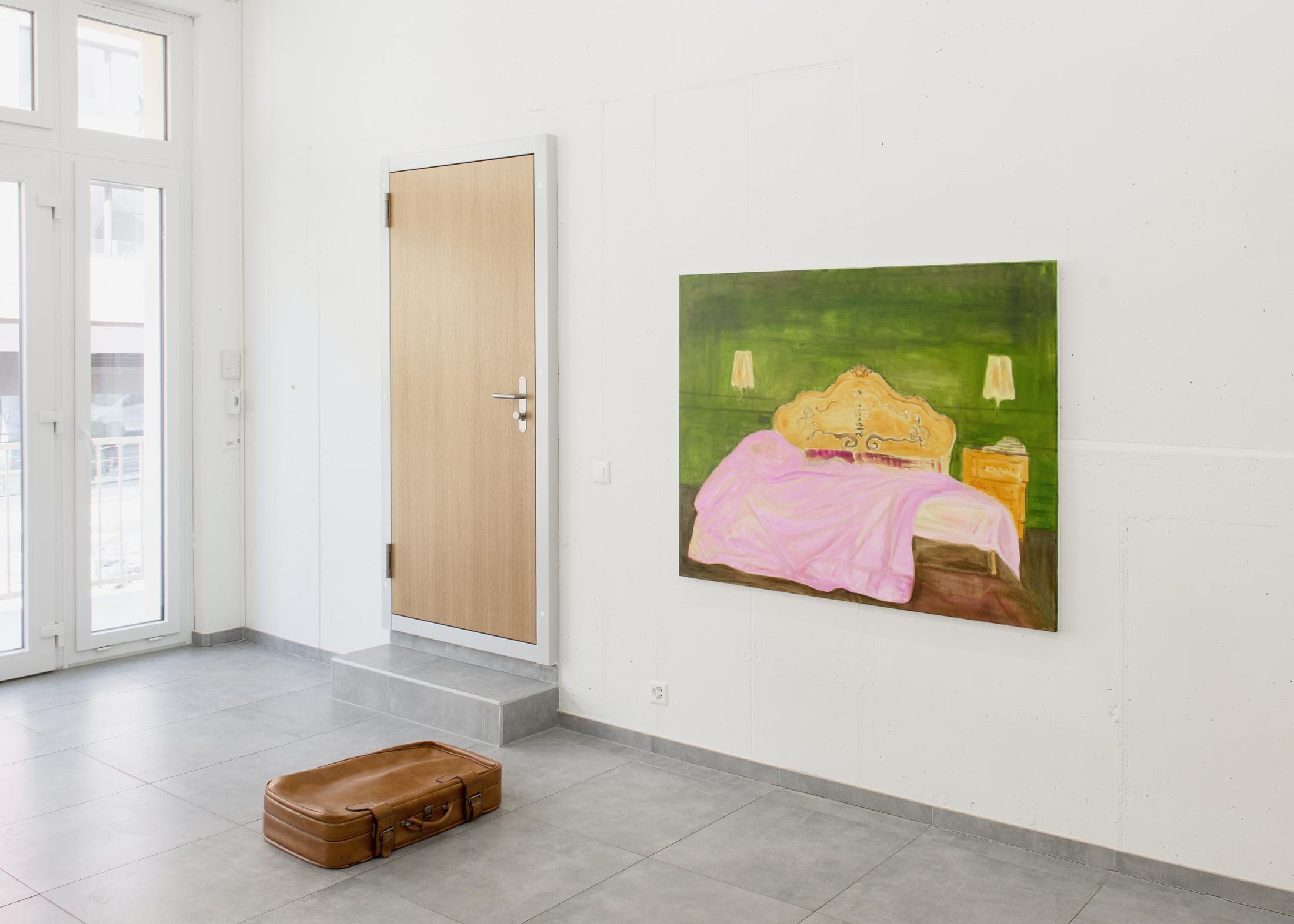 Exhibition View Group Show «Why do we say a house burns down, when the fire is burning up?» at All Stars, Lausanne, 2022 / Photo: Simon Rimaz / Courtesy: the artists and All Stars