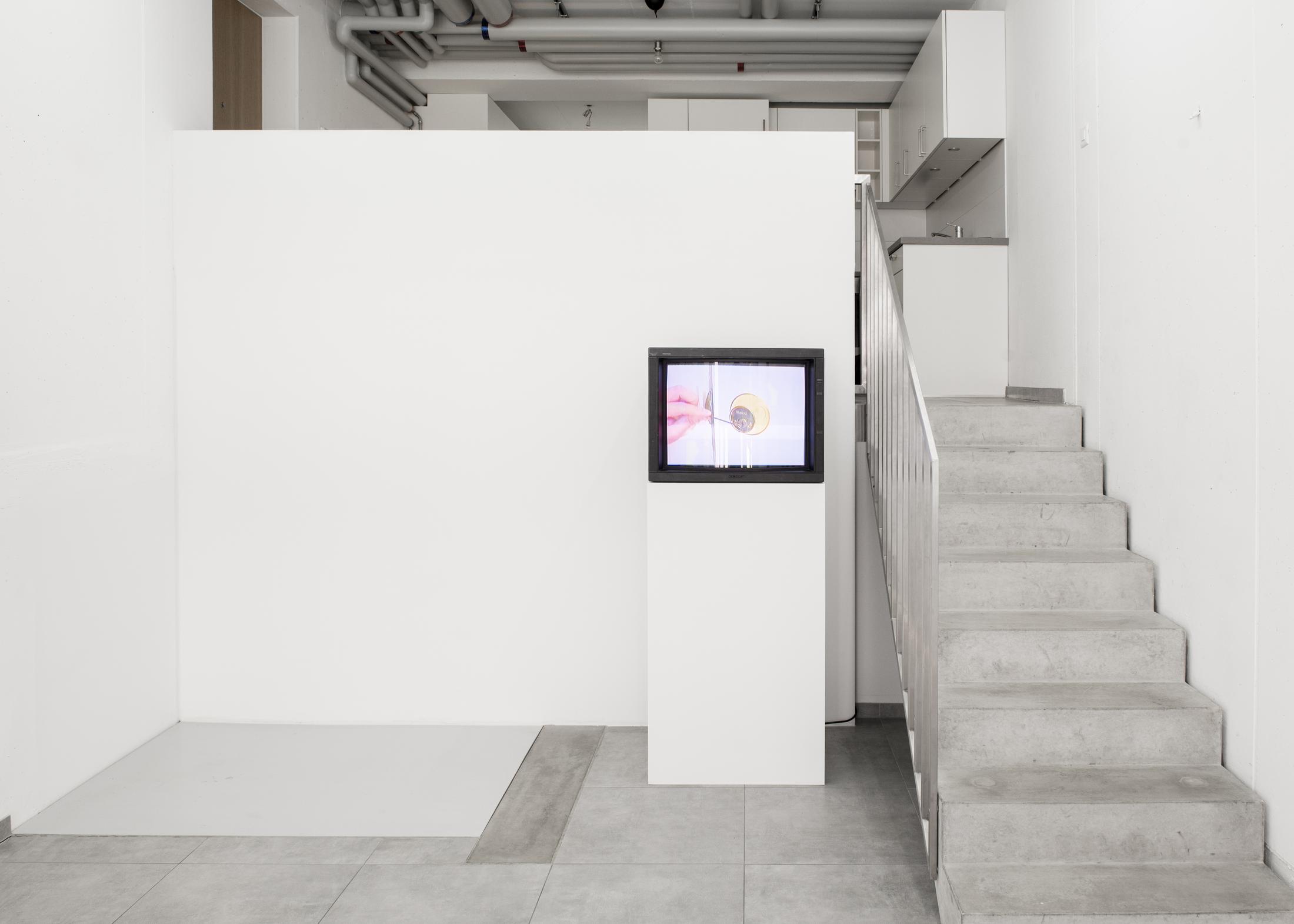 Exhibition View Group Show «Why do we say a house burns down, when the fire is burning up?» at All Stars, Lausanne, 2022 / Photo: Simon Rimaz / Courtesy: the artists and All Stars