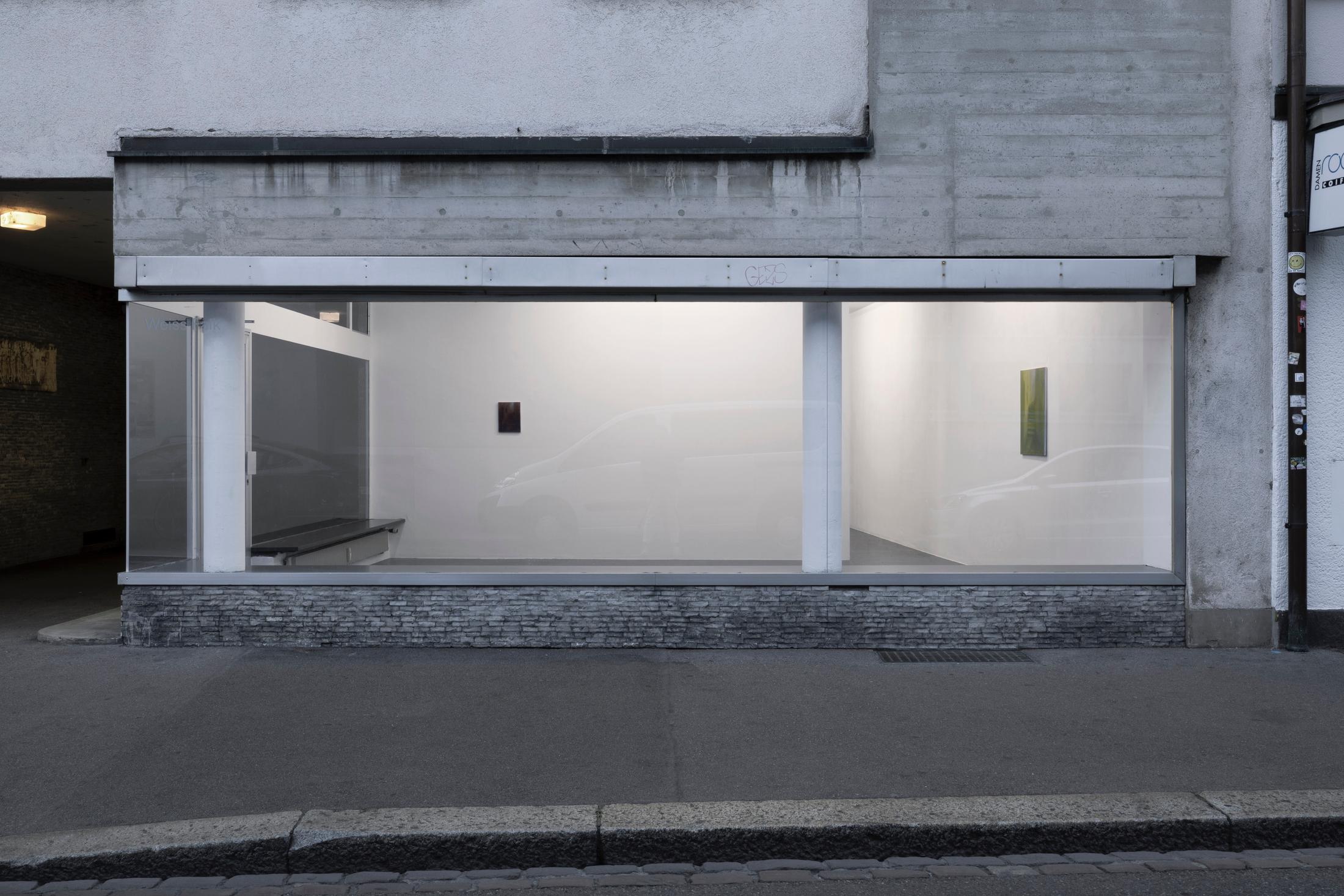 Exhibition View Will Sheldon Solo Show «Luxury Loneliness» at Weiss Falk, Basel, 2022 / Photo: Gina Folly / Courtesy: the artist and Weiss Falk