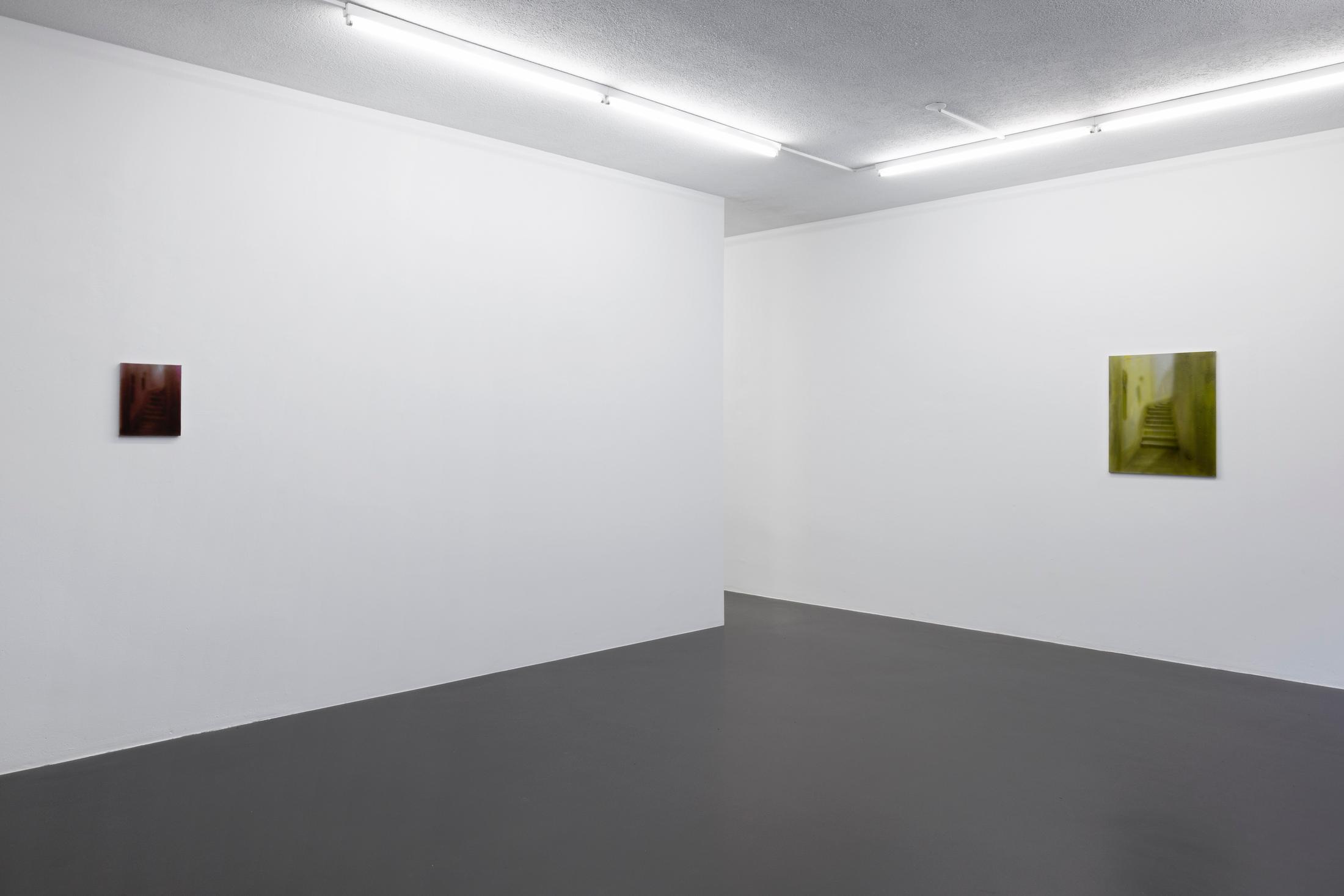 Exhibition View Will Sheldon Solo Show «Luxury Loneliness» at Weiss Falk, Basel, 2022 / Photo: Gina Folly / Courtesy: the artist and Weiss Falk