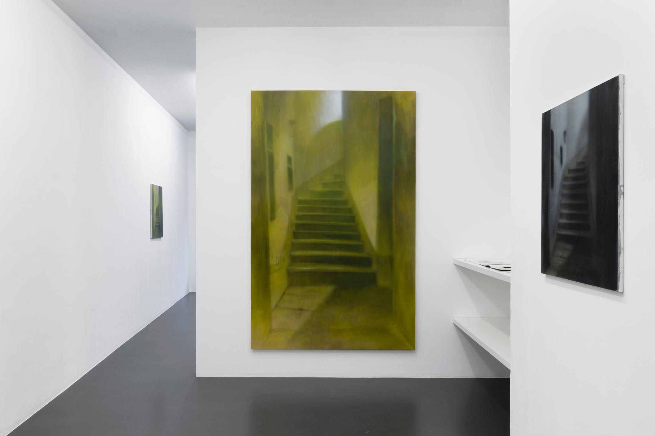 Exhibition View Will Sheldon Solo Show «Luxury Loneliness» at Weiss Falk, Basel, 2022 / Photo: Gina Folly / Courtesy: the artist and Weiss Falk