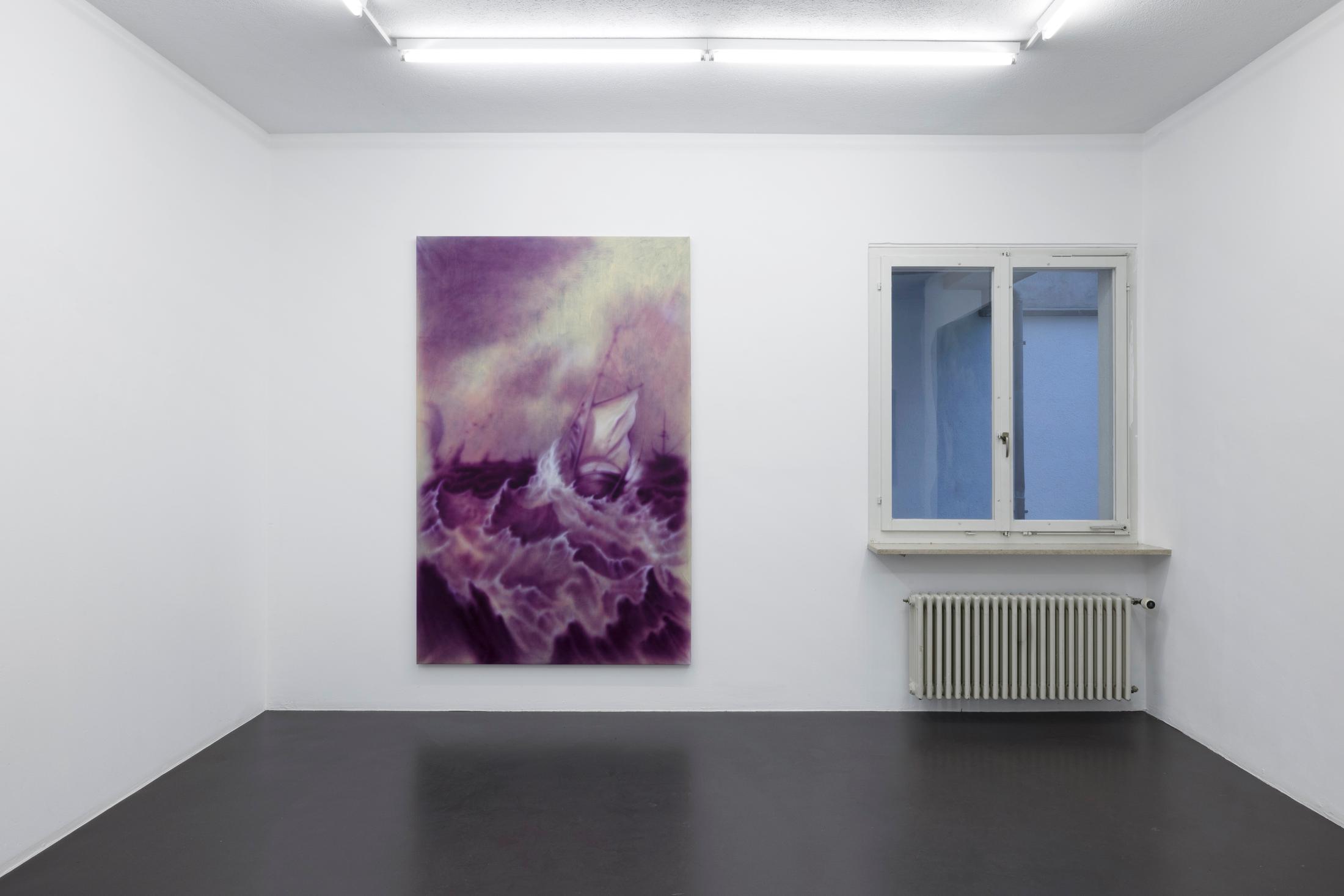 Exhibition View Will Sheldon Solo Show «Luxury Loneliness» at Weiss Falk, Basel, 2022 / Photo: Gina Folly / Courtesy: the artist and Weiss Falk
