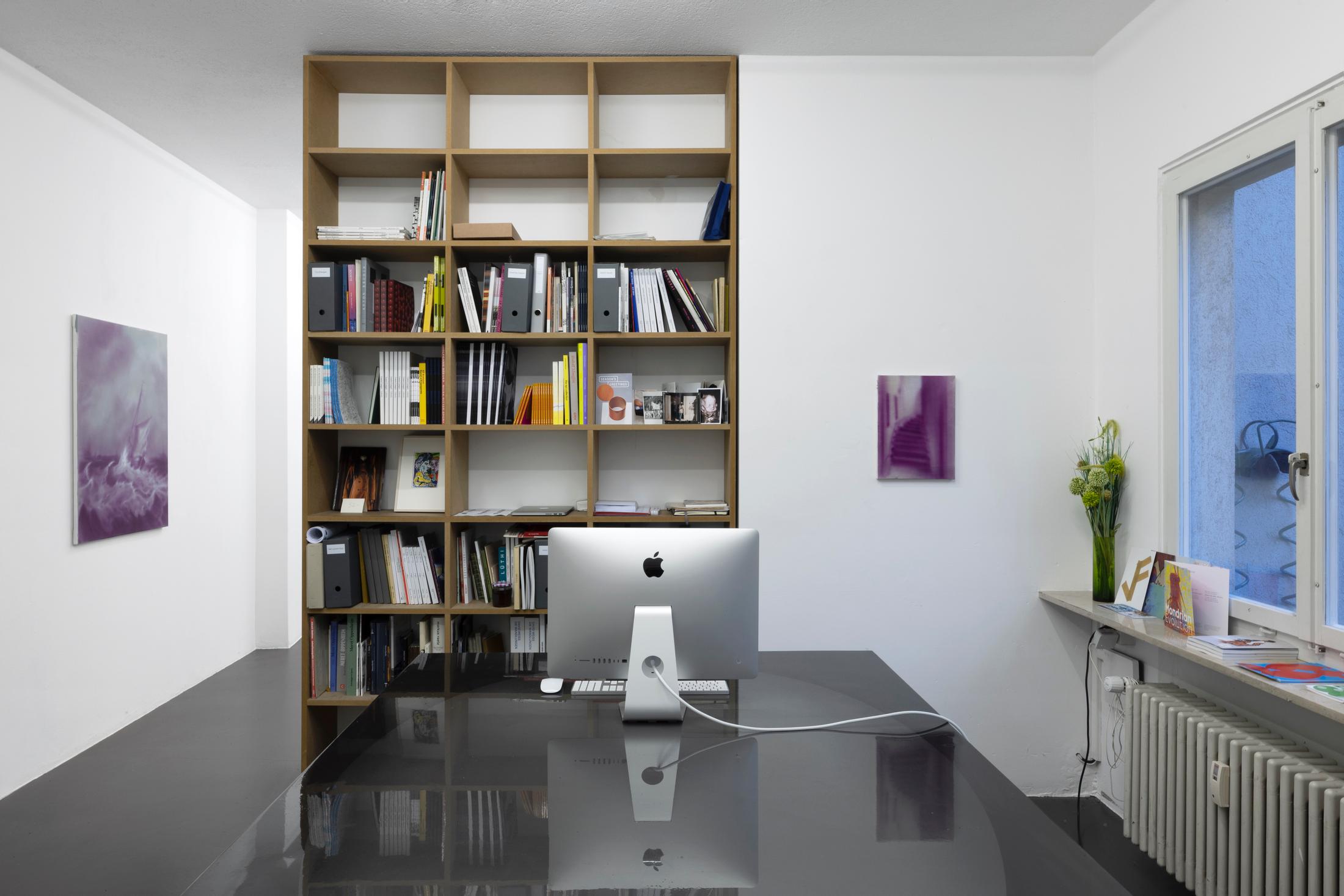 Exhibition View Will Sheldon Solo Show «Luxury Loneliness» at Weiss Falk, Basel, 2022 / Photo: Gina Folly / Courtesy: the artist and Weiss Falk