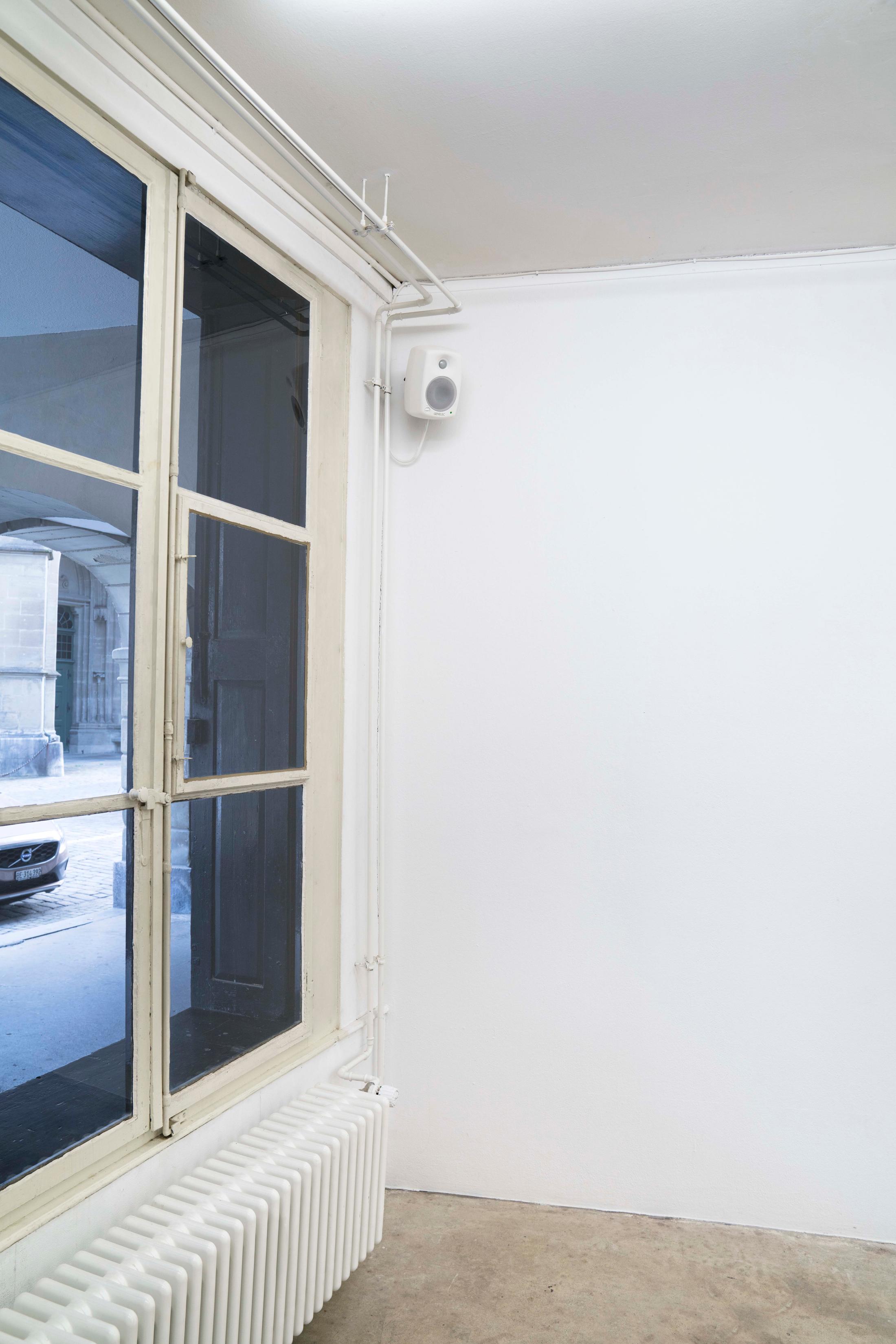 Exhibition View Groupshow «Winds of Change; view on Jacqueline Badran 22min 03s, Erik Olin Wrigth 51min 14s, Niko Paech 15min 45s» at Milieu, Bern, 2020 / Courtesy: the artist and Milieu, Bern