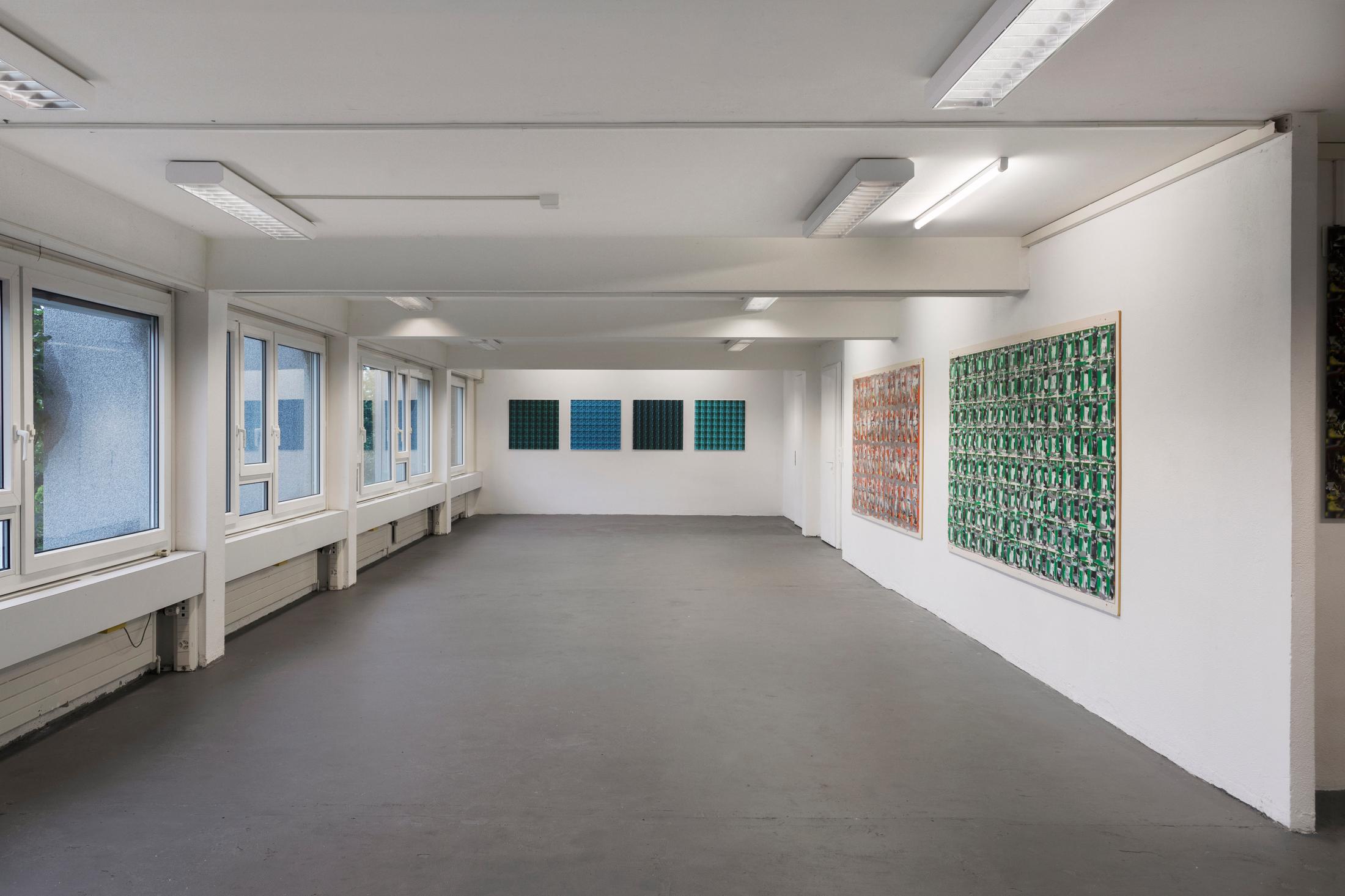 Exhibition View Wolfgang Voigt Soloshow «Wald Loops» at Suns Works, Zurich, 2020 / Photo: Simon Baumberger / Courtesy: the artist and Suns Works