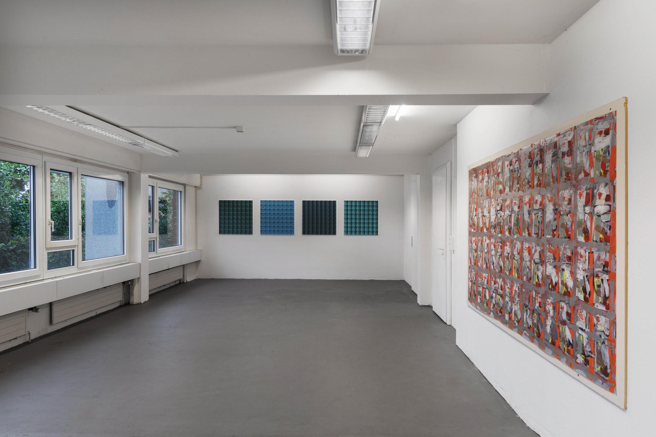 Exhibition View Wolfgang Voigt Soloshow «Wald Loops» at Suns Works, Zurich, 2020 / Photo: Simon Baumberger / Courtesy: the artist and Suns Works