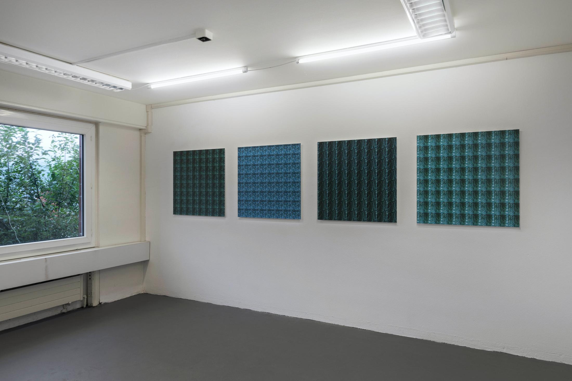 Exhibition View Wolfgang Voigt Soloshow «Wald Loops» at Suns Works, Zurich, 2020 / Photo: Simon Baumberger / Courtesy: the artist and Suns Works