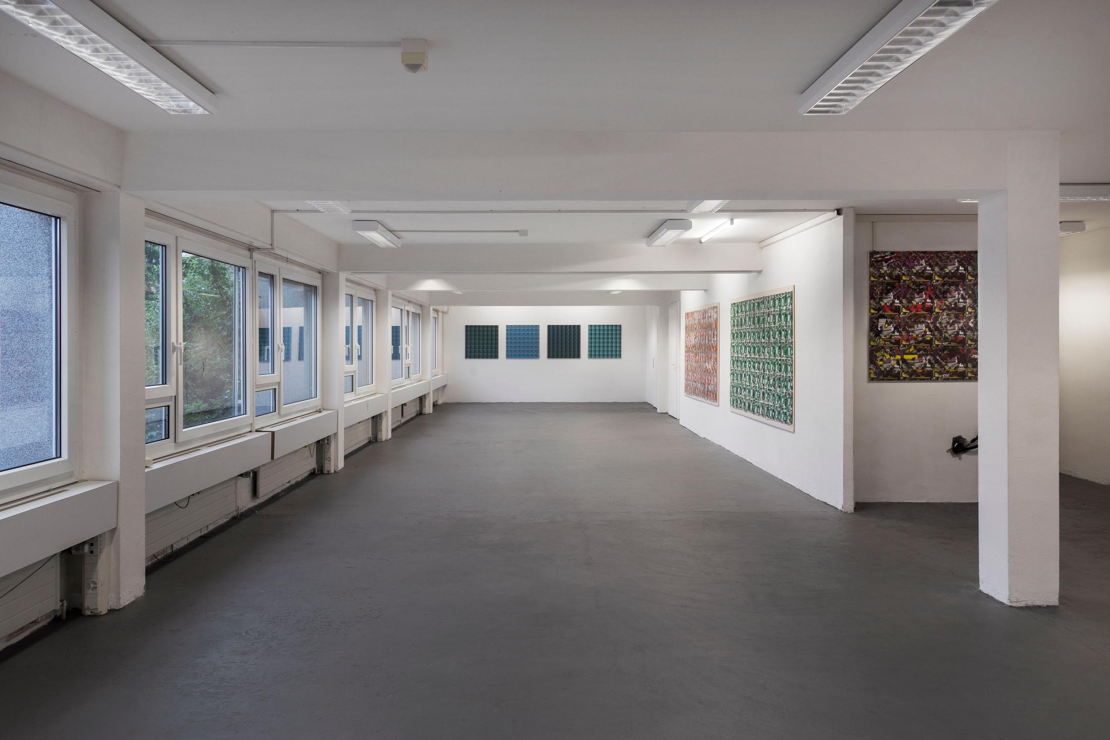 Exhibition View Wolfgang Voigt Soloshow «Wald Loops» at Suns Works, Zurich, 2020 / Photo: Simon Baumberger / Courtesy: the artist and Suns Works