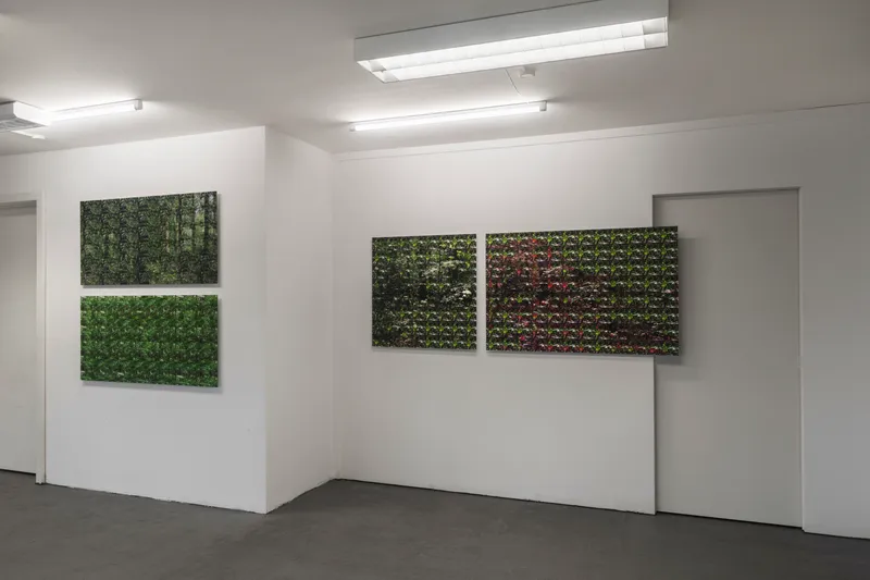 Exhibition View Wolfgang Voigt Soloshow «Wald Loops» at Suns Works, Zurich, 2020 / Photo: Simon Baumberger / Courtesy: the artist and Suns Works