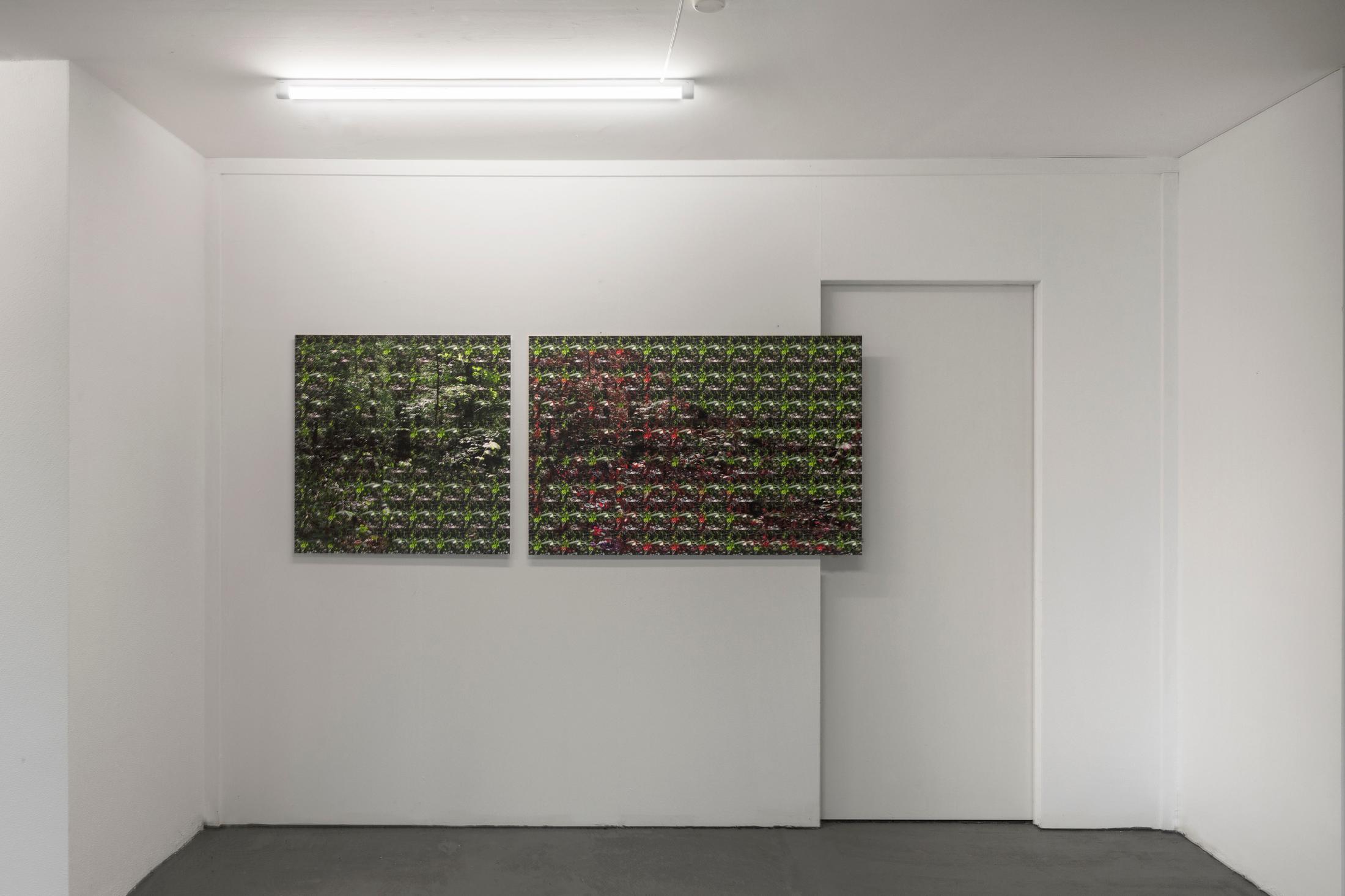 Exhibition View Wolfgang Voigt Soloshow «Wald Loops» at Suns Works, Zurich, 2020 / Photo: Simon Baumberger / Courtesy: the artist and Suns Works