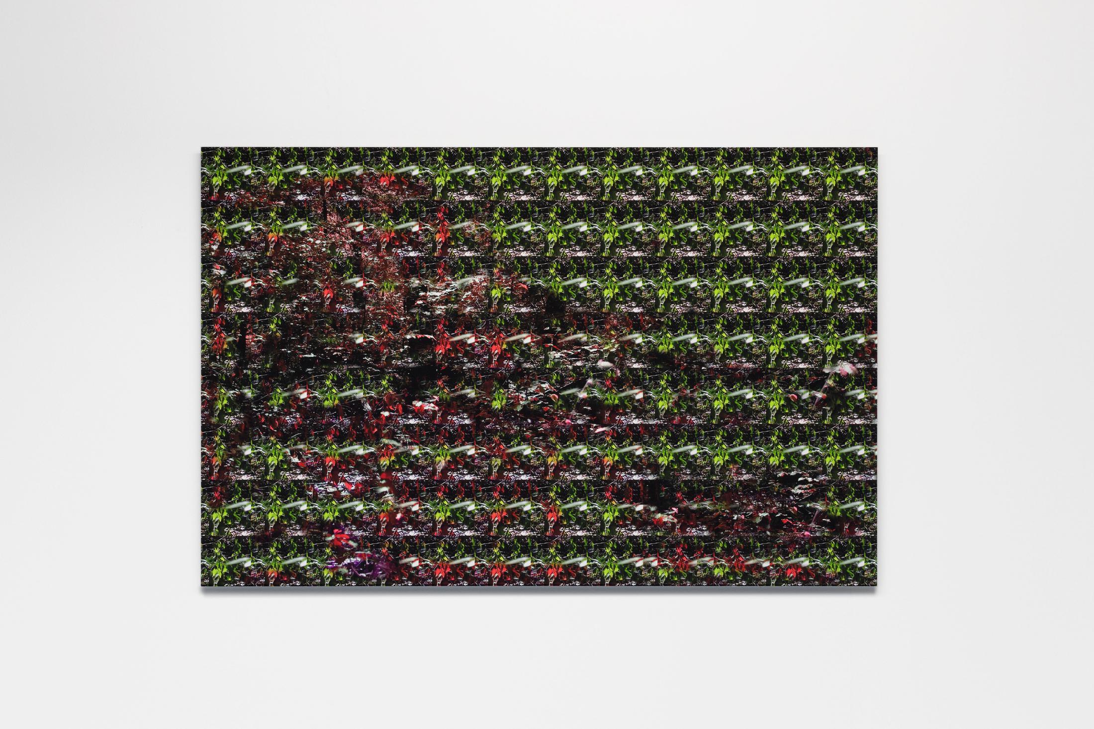 Exhibition View Wolfgang Voigt Soloshow «Wald Loops; view on Wolfgang Voigt, Waldloop 6.2, 2020» at Suns Works, Zurich, 2020 / Photo: Simon Baumberger / Courtesy: the artist and Suns Works