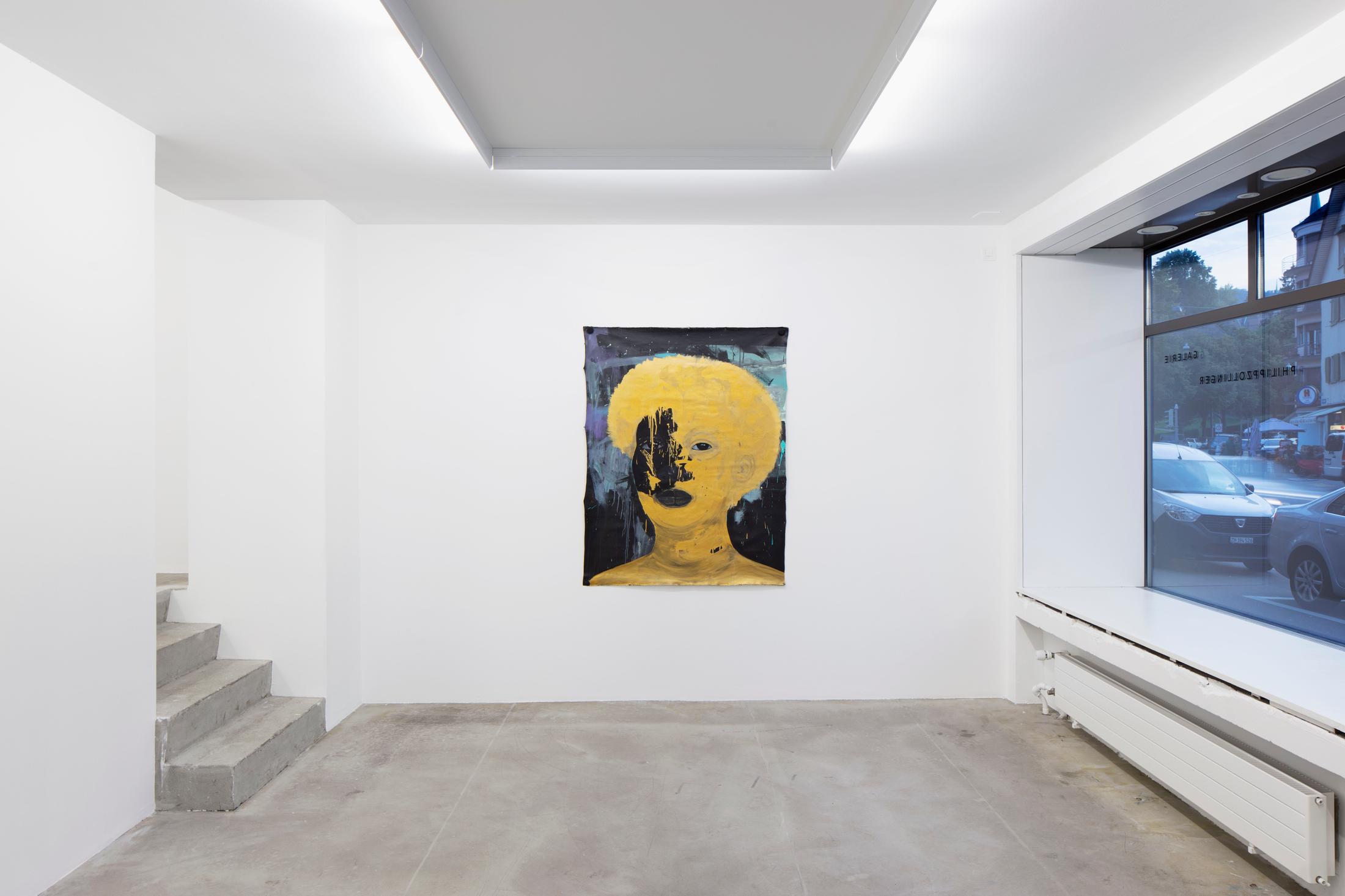 Exhibition View Wonder Buhle Mbambo Soloshow «To Find Me» at GALERIE PHILIPPZOLLINGER, Zurich, 2019 / Photo: Conradin Frei / Courtesy: the artist and Galerie Philipp Zollinger