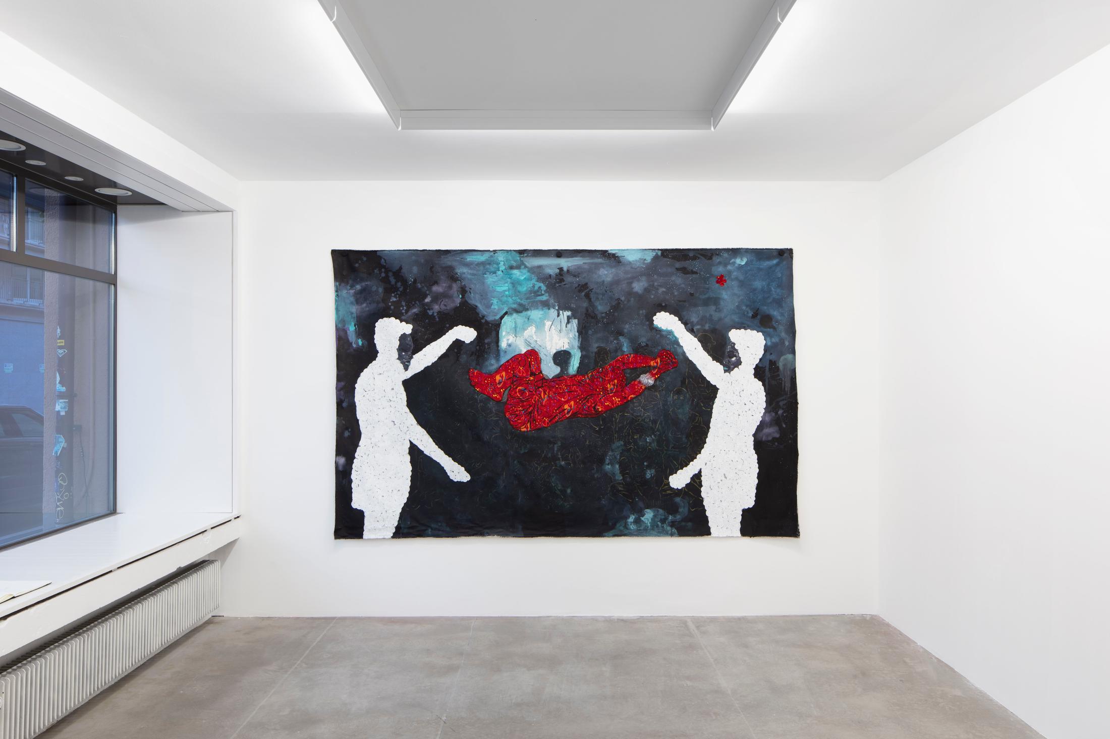 Exhibition View Wonder Buhle Mbambo Soloshow «To Find Me» at GALERIE PHILIPPZOLLINGER, Zurich, 2019 / Photo: Conradin Frei / Courtesy: the artist and Galerie Philipp Zollinger