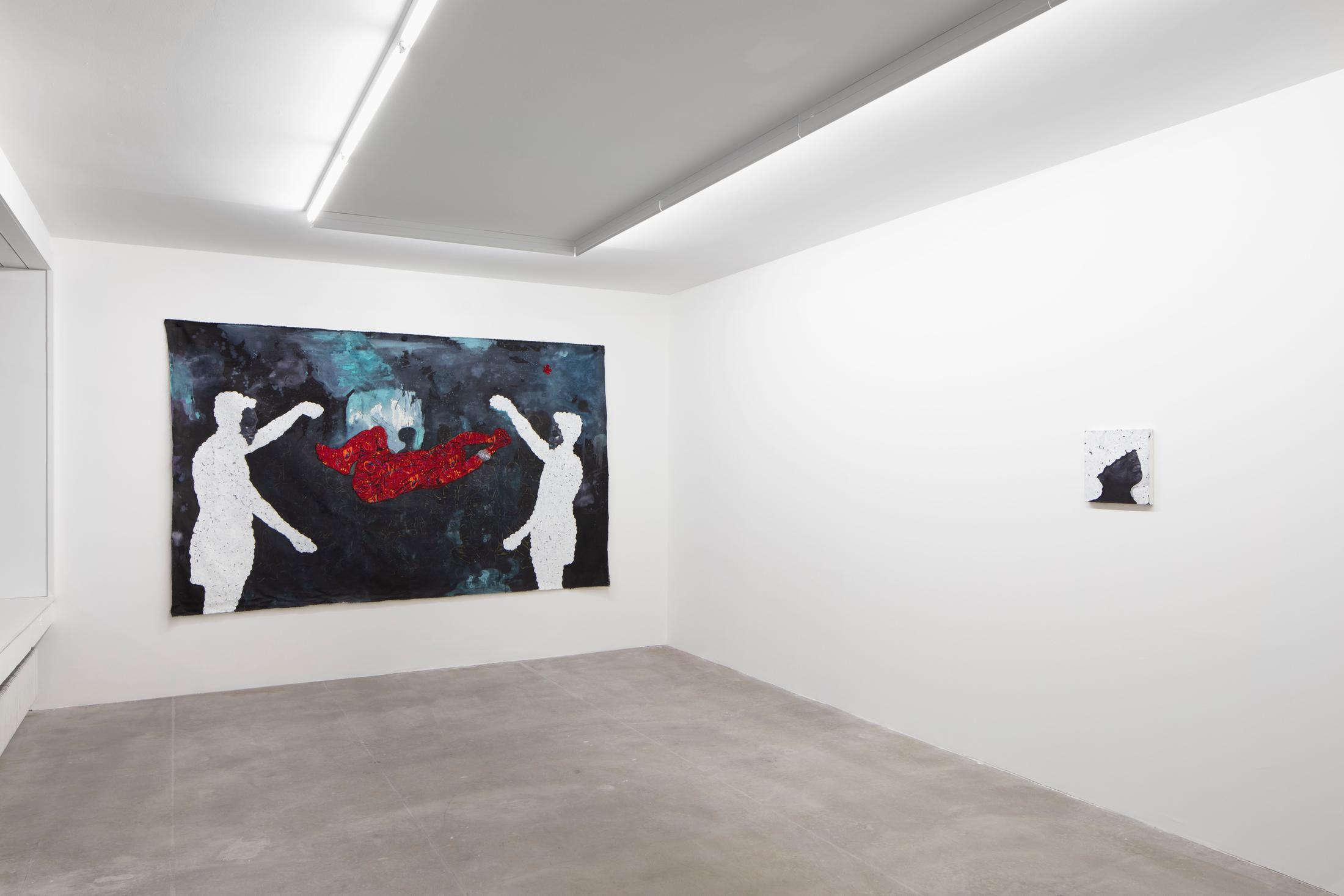 Exhibition View Wonder Buhle Mbambo Soloshow «To Find Me» at GALERIE PHILIPPZOLLINGER, Zurich, 2019 / Photo: Conradin Frei / Courtesy: the artist and Galerie Philipp Zollinger