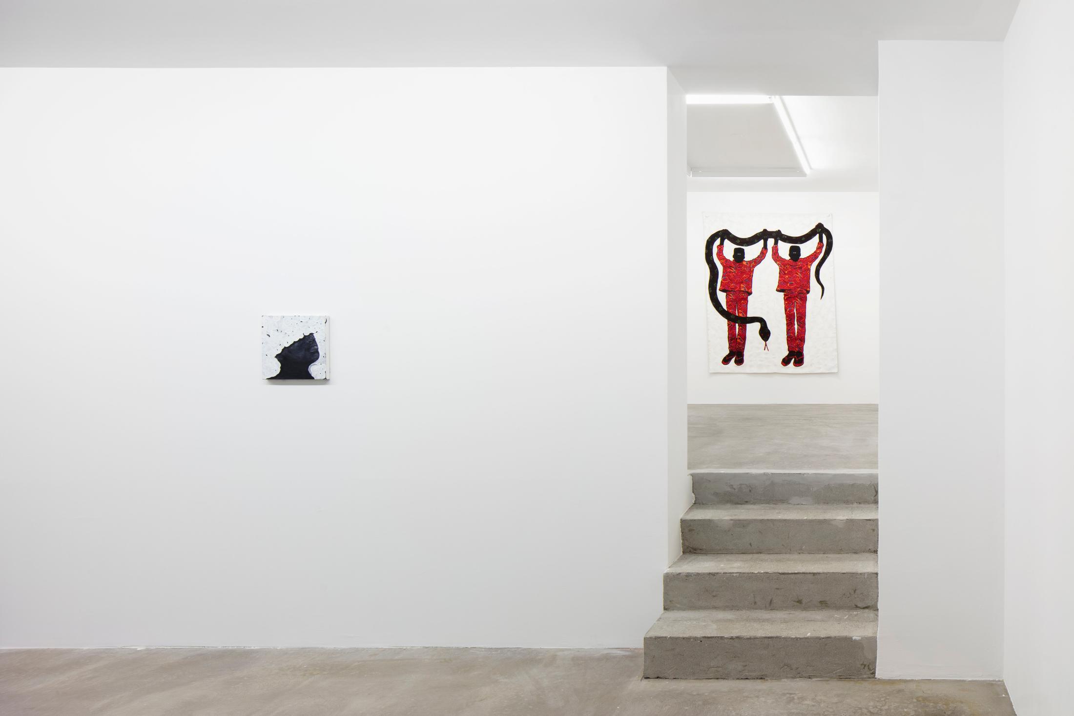 Exhibition View Wonder Buhle Mbambo Soloshow «To Find Me» at GALERIE PHILIPPZOLLINGER, Zurich, 2019 / Photo: Conradin Frei / Courtesy: the artist and Galerie Philipp Zollinger