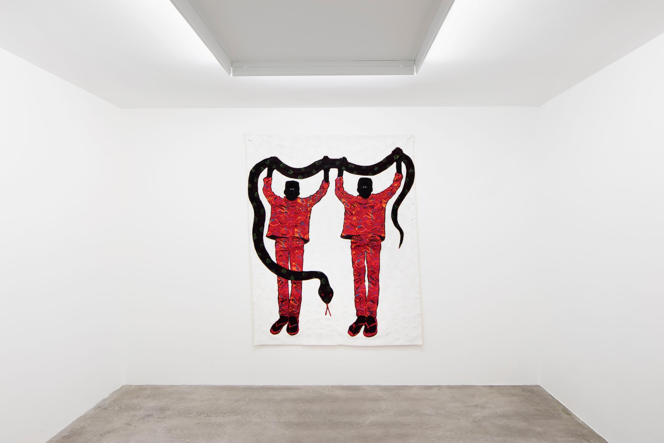 Exhibition View Wonder Buhle Mbambo Soloshow «To Find Me» at GALERIE PHILIPPZOLLINGER, Zurich, 2019 / Photo: Conradin Frei / Courtesy: the artist and Galerie Philipp Zollinger