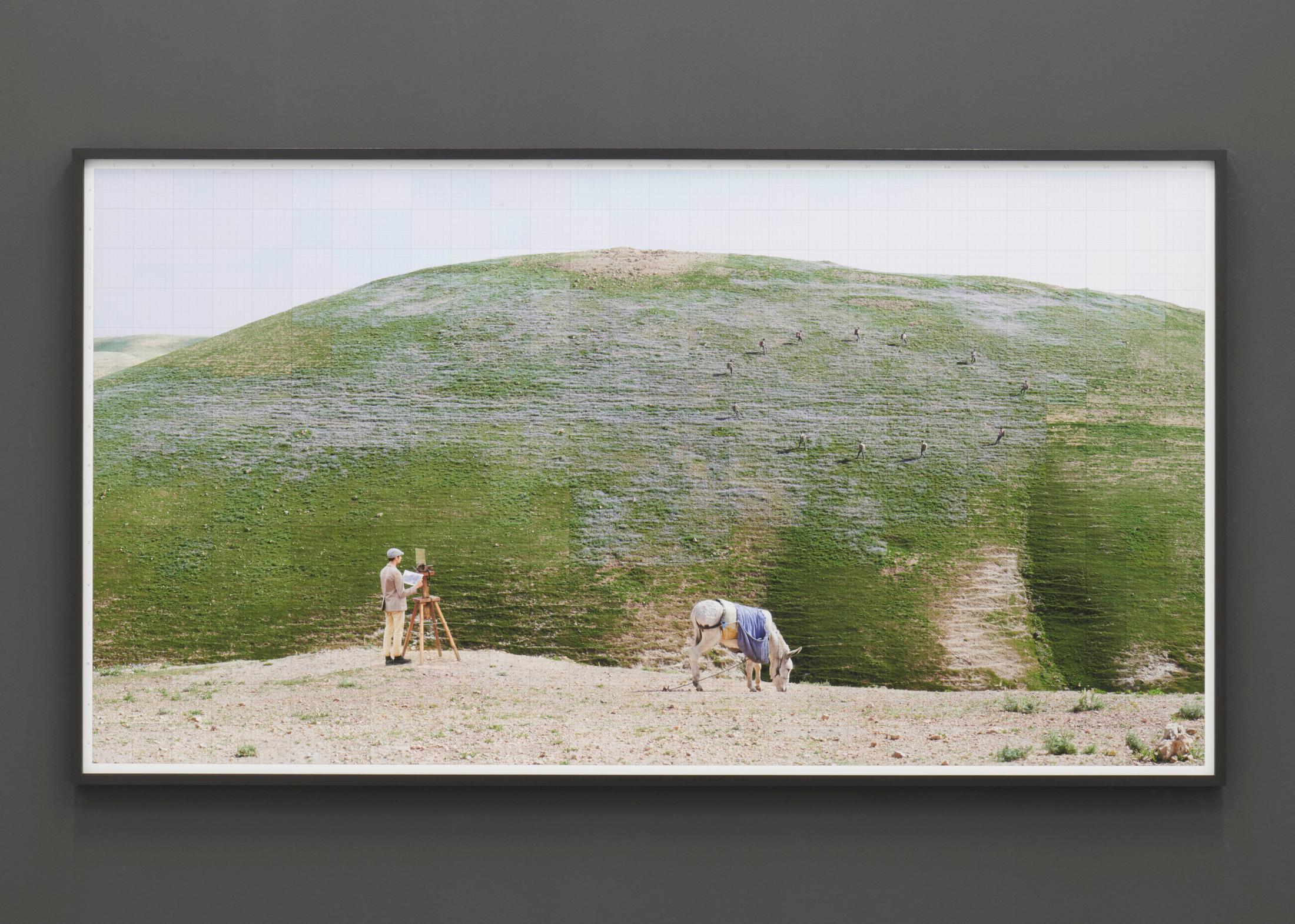 Exhibition View Yuval Yairi Soloshow «Cyphers & Cypresses; view on Surveyor, 2019» at Fabienne Levy, Lausanne, 2019 / Photo: Guillaume Baeriswyl / Courtesy: the artist and Fabienne Levy