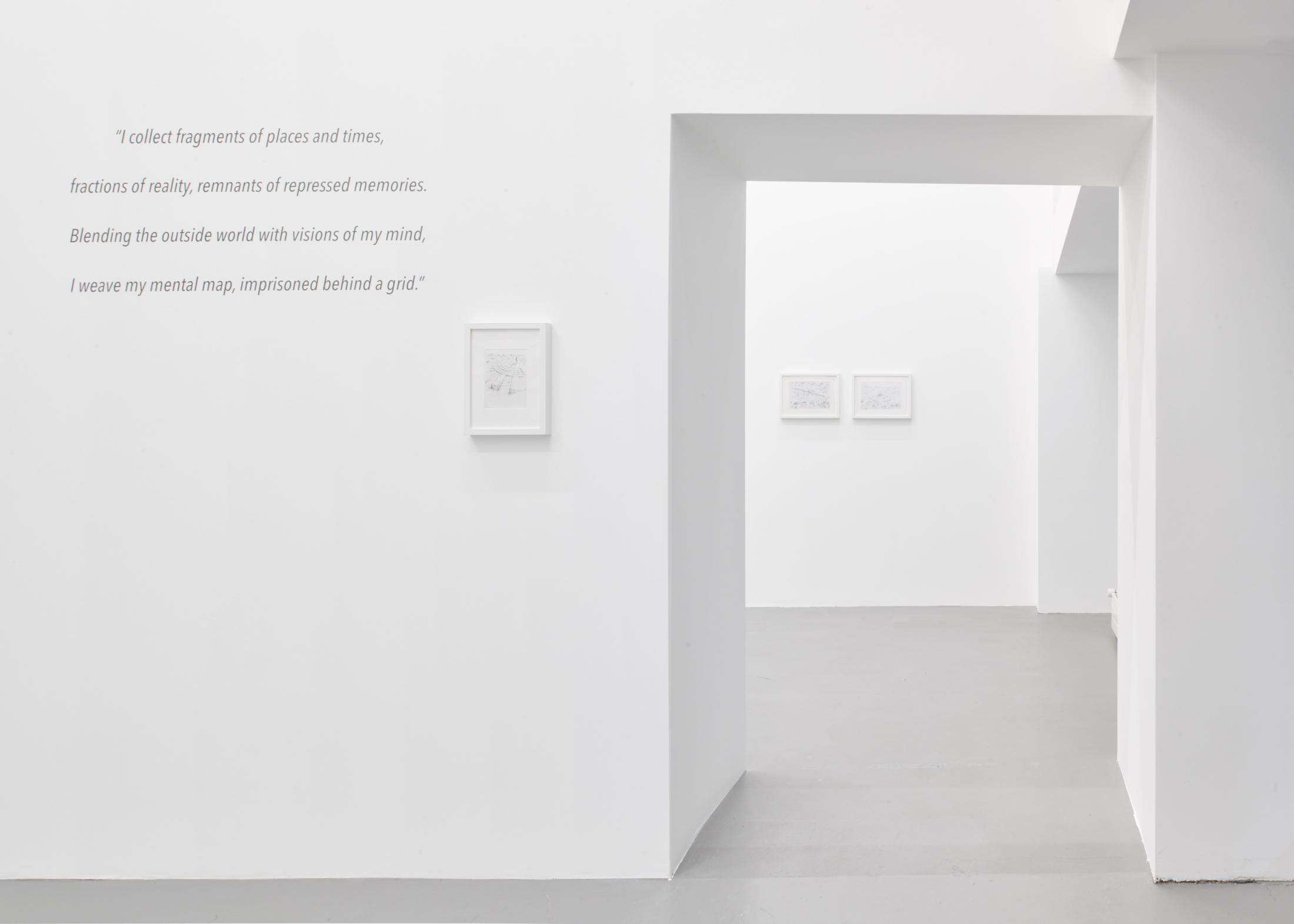 Exhibition View Yuval Yairi Soloshow «Cyphers & Cypresses» at Fabienne Levy, Lausanne, 2019 / Photo: Guillaume Baeriswyl / Courtesy: the artist and Fabienne Levy