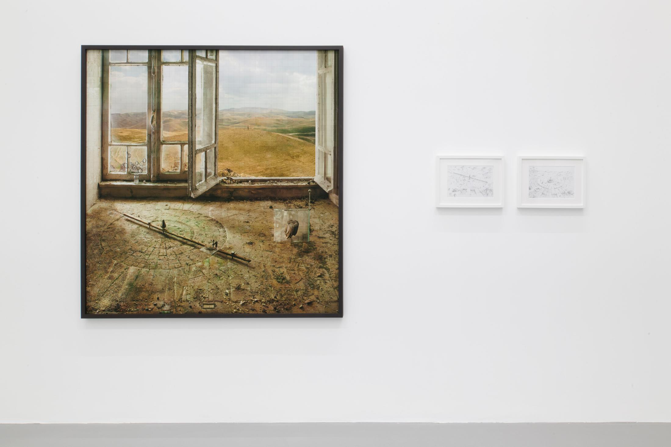 Exhibition View Yuval Yairi Soloshow «Cyphers & Cypresses» at Fabienne Levy, Lausanne, 2019 / Photo: Guillaume Baeriswyl / Courtesy: the artist and Fabienne Levy