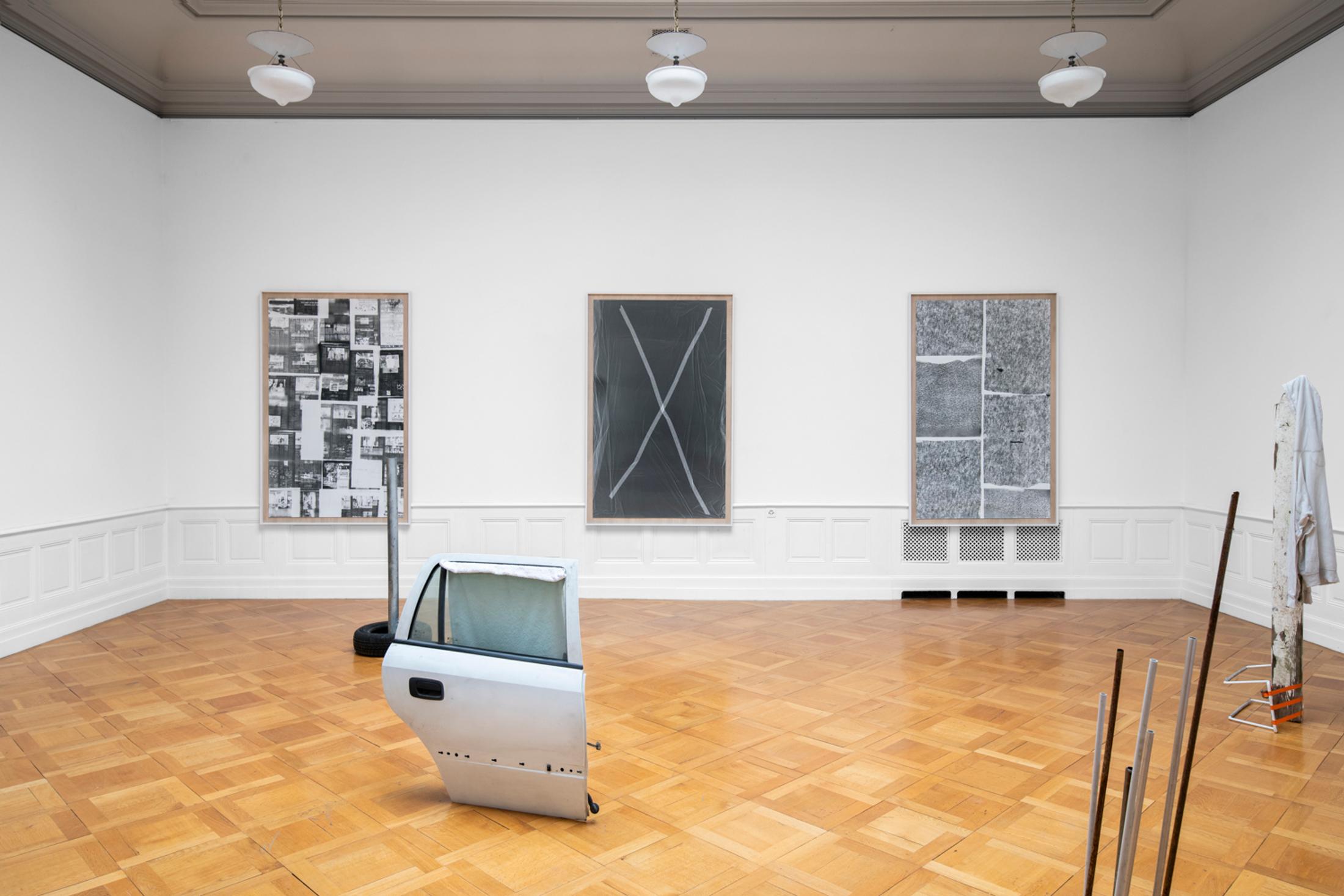 Exhibition View Yvan Alvarez Solo Show «Zwischenraum» at Société des Arts, Geneva, 2023 / Photo: Greg Clément / Courtesy: the artist and Société des Arts