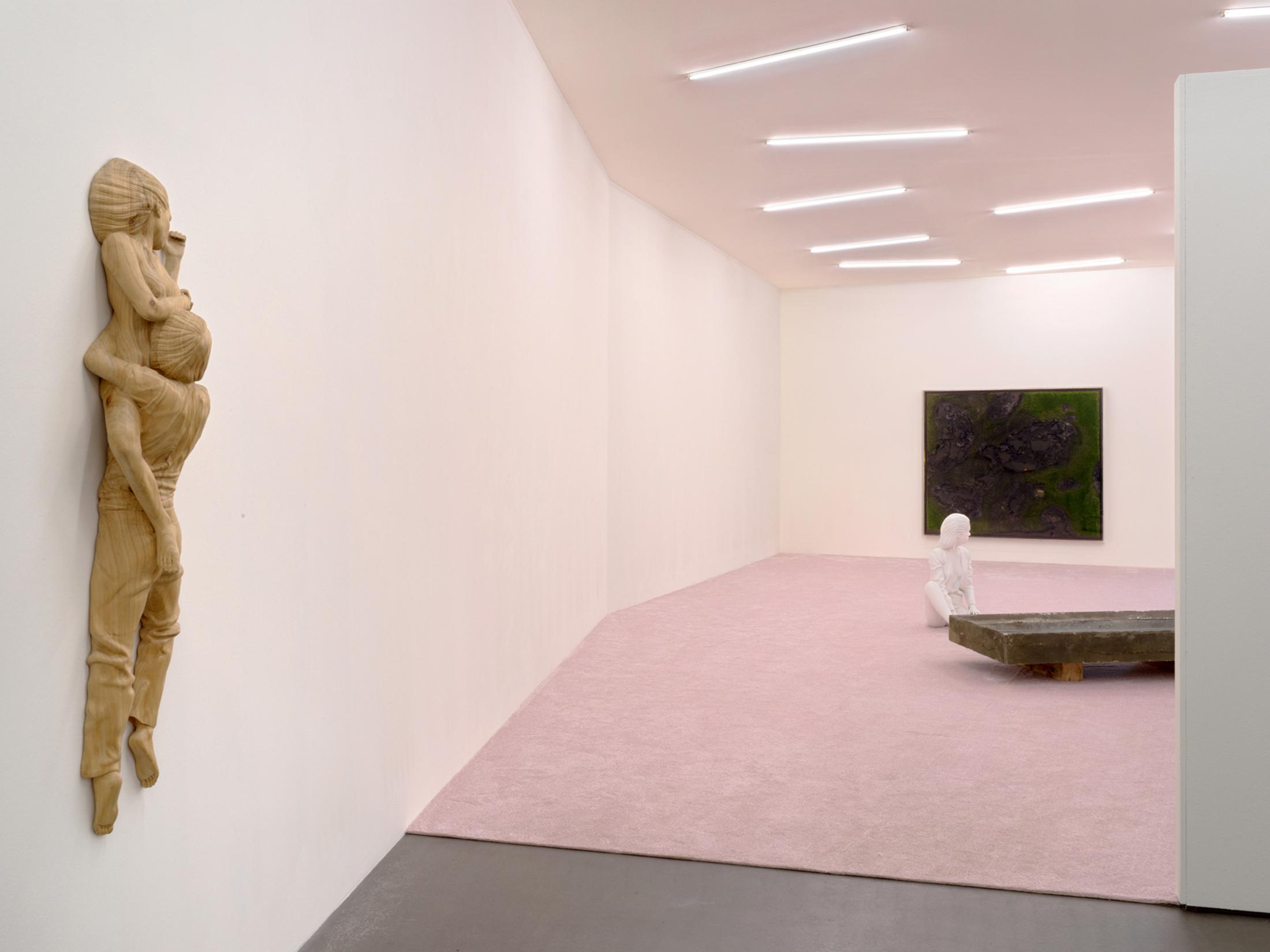 Exhibition View Yves Scherer Solo Show «Candids» at Kunsthaus Grenchen, Grenchen, 2020 / Photo: Stefan Altenburger / Courtesy: the artist and Kunsthaus Grenchen